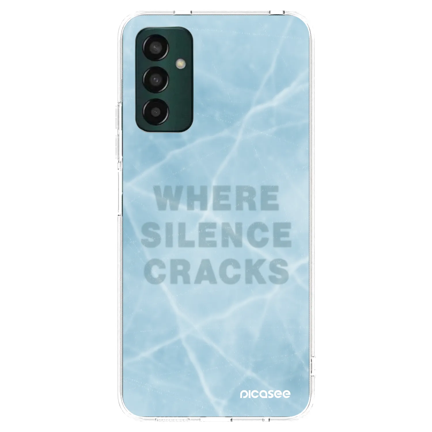 Picasee silikonový průhledný obal pro Samsung Galaxy M23 5G - SILENCE