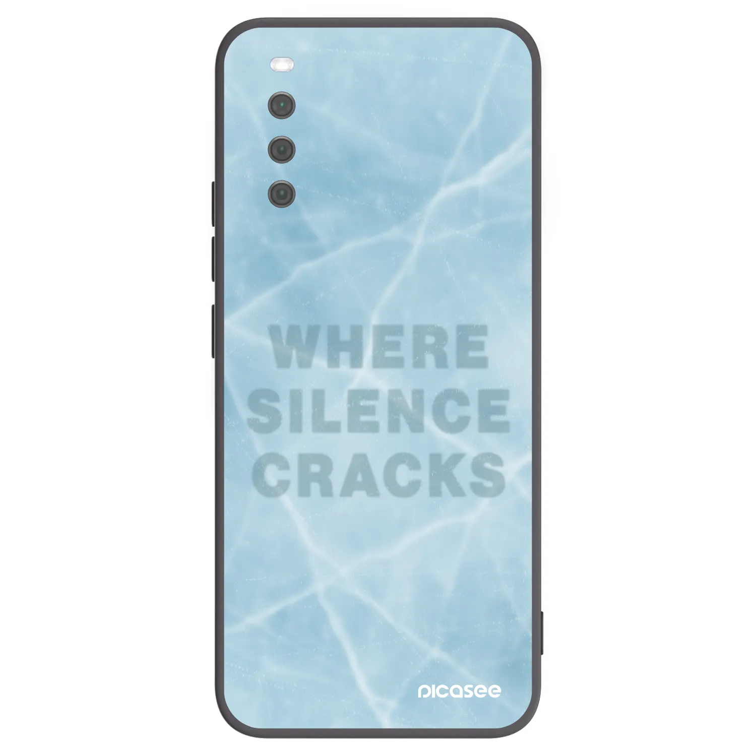 Picasee silikonový černý obal pro Sony Xperia 10 III - SILENCE