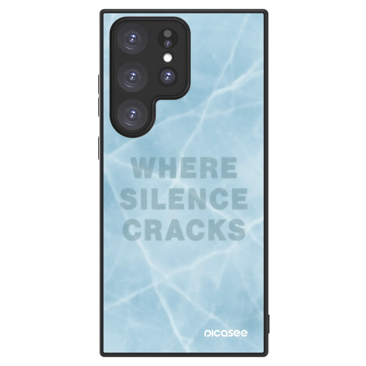 Picasee ULTIMATE CASE pro Samsung Galaxy S23 Ultra 5G - SILENCE