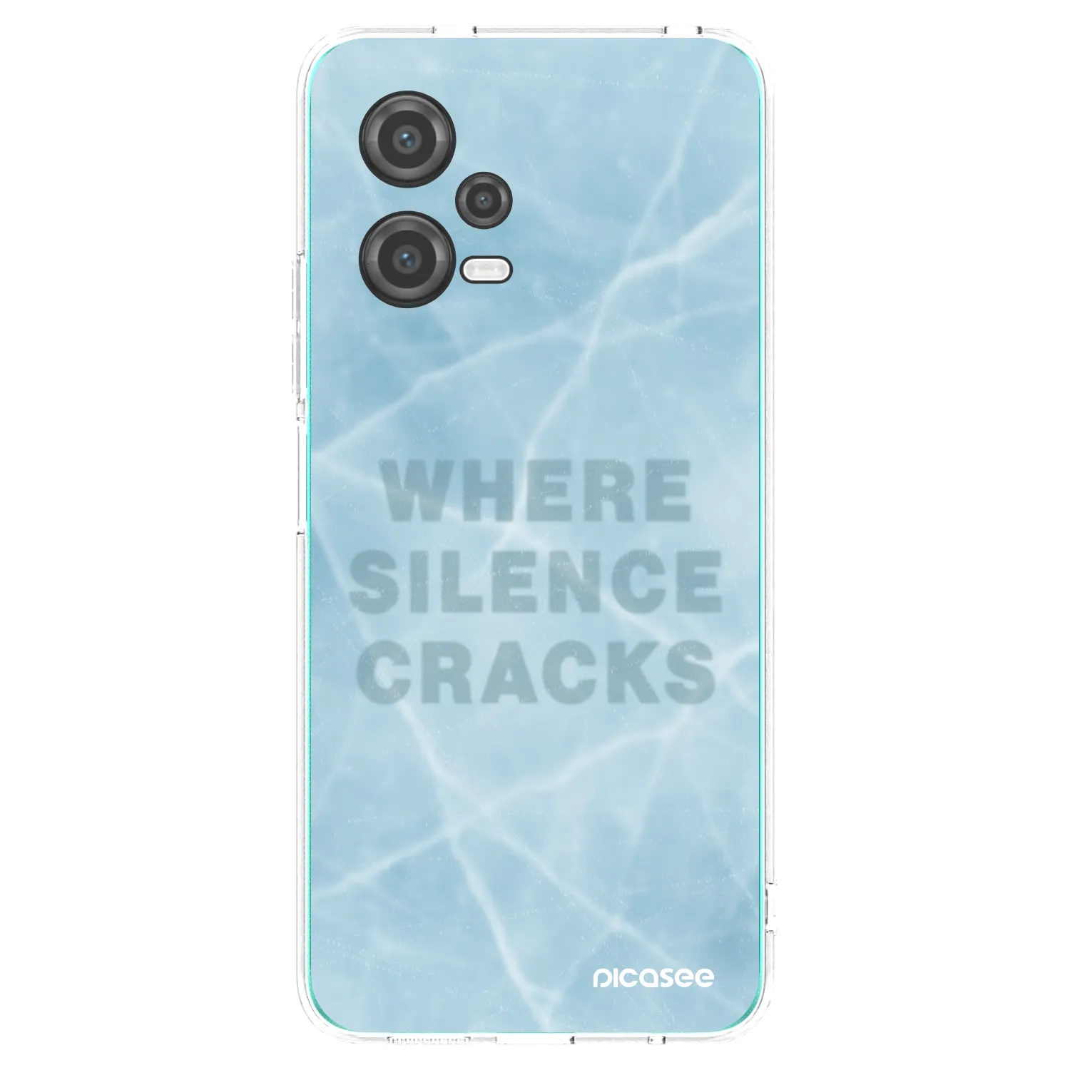 Picasee silikonový průhledný obal pro Xiaomi Poco X5 - SILENCE