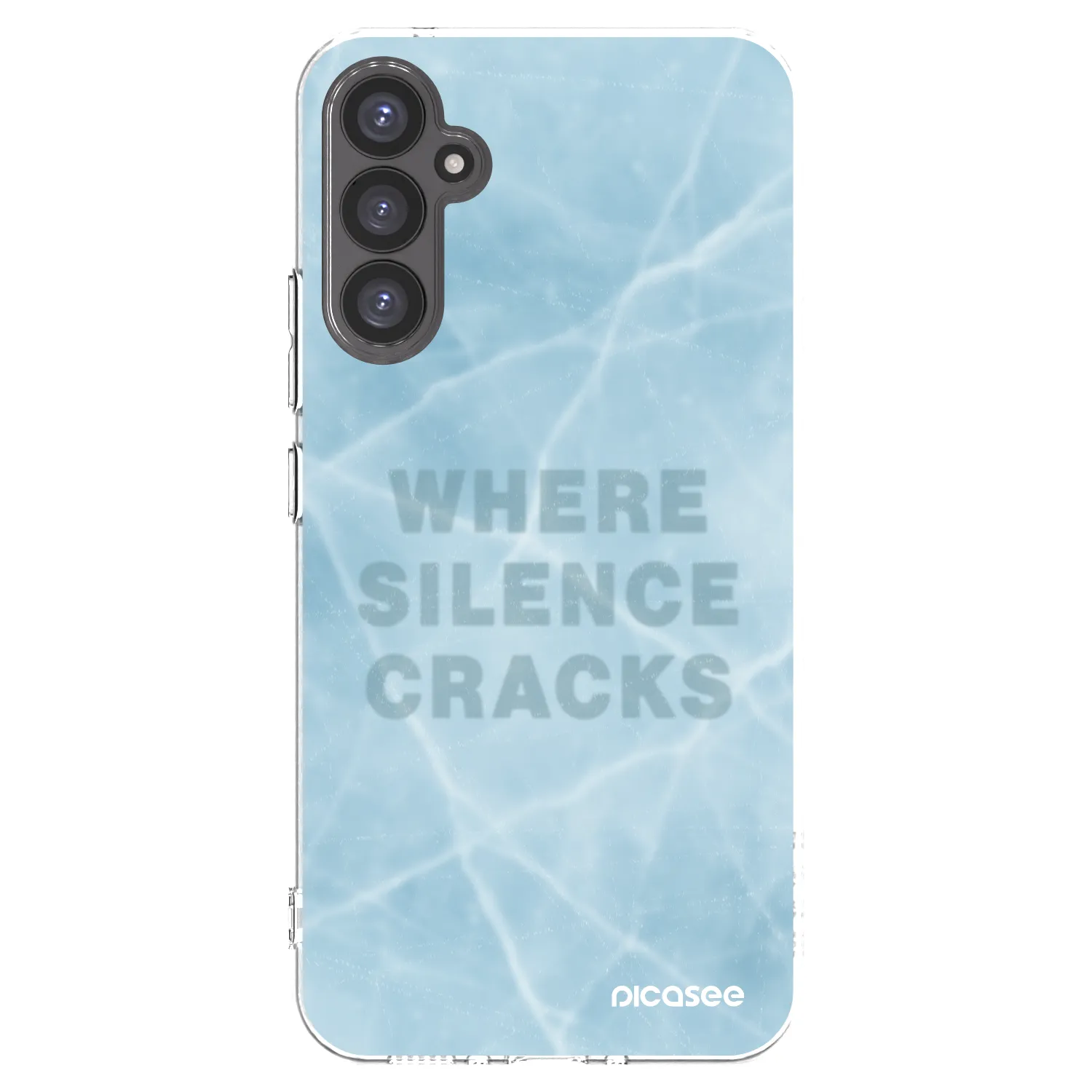 Picasee silikonový průhledný obal pro Samsung Galaxy A34 5G A346B - SILENCE