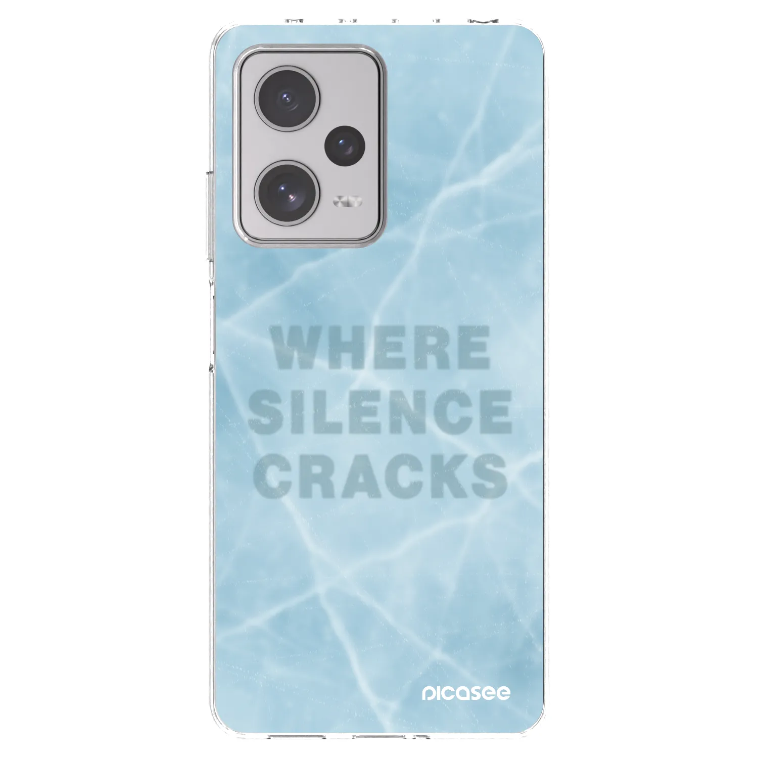 Picasee silikonový průhledný obal pro Xiaomi Redmi Note 12 Pro+ 5G - SILENCE