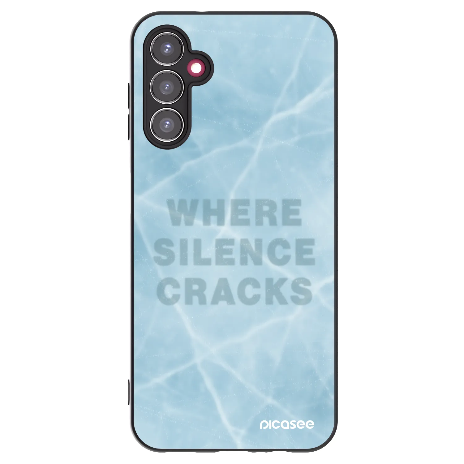Picasee silikonový černý obal pro Samsung Galaxy A14 4G A145R - SILENCE