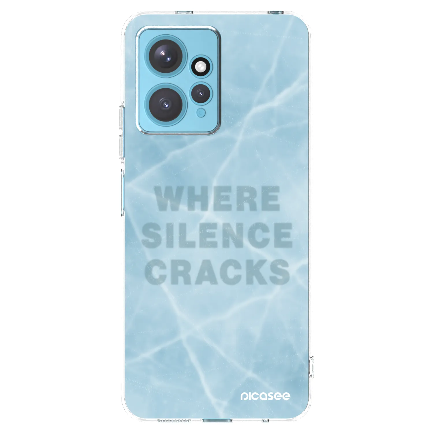 Picasee silikonový průhledný obal pro Xiaomi Redmi Note 12 4G - SILENCE