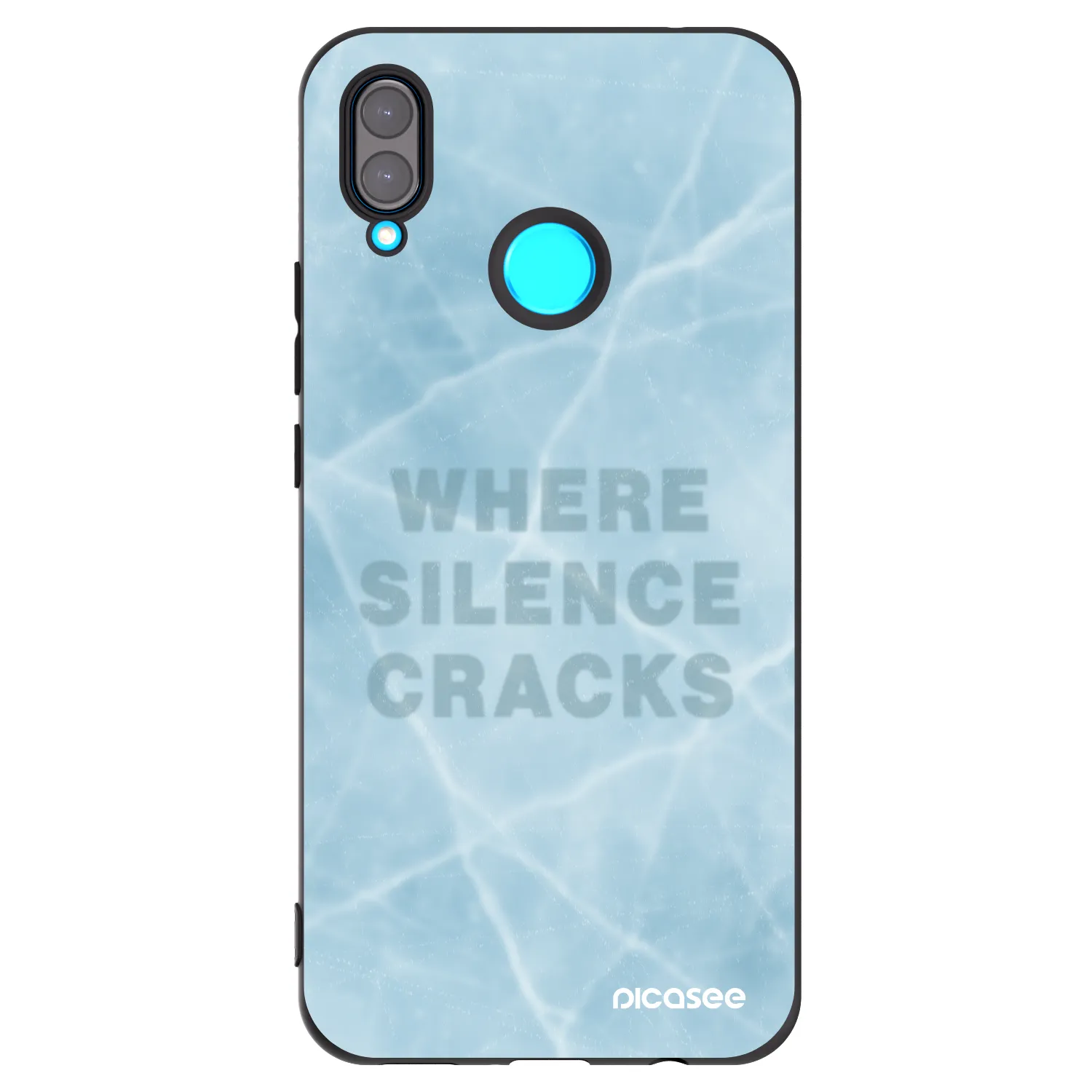 Picasee silikonový černý obal pro Huawei Nova 3i - SILENCE