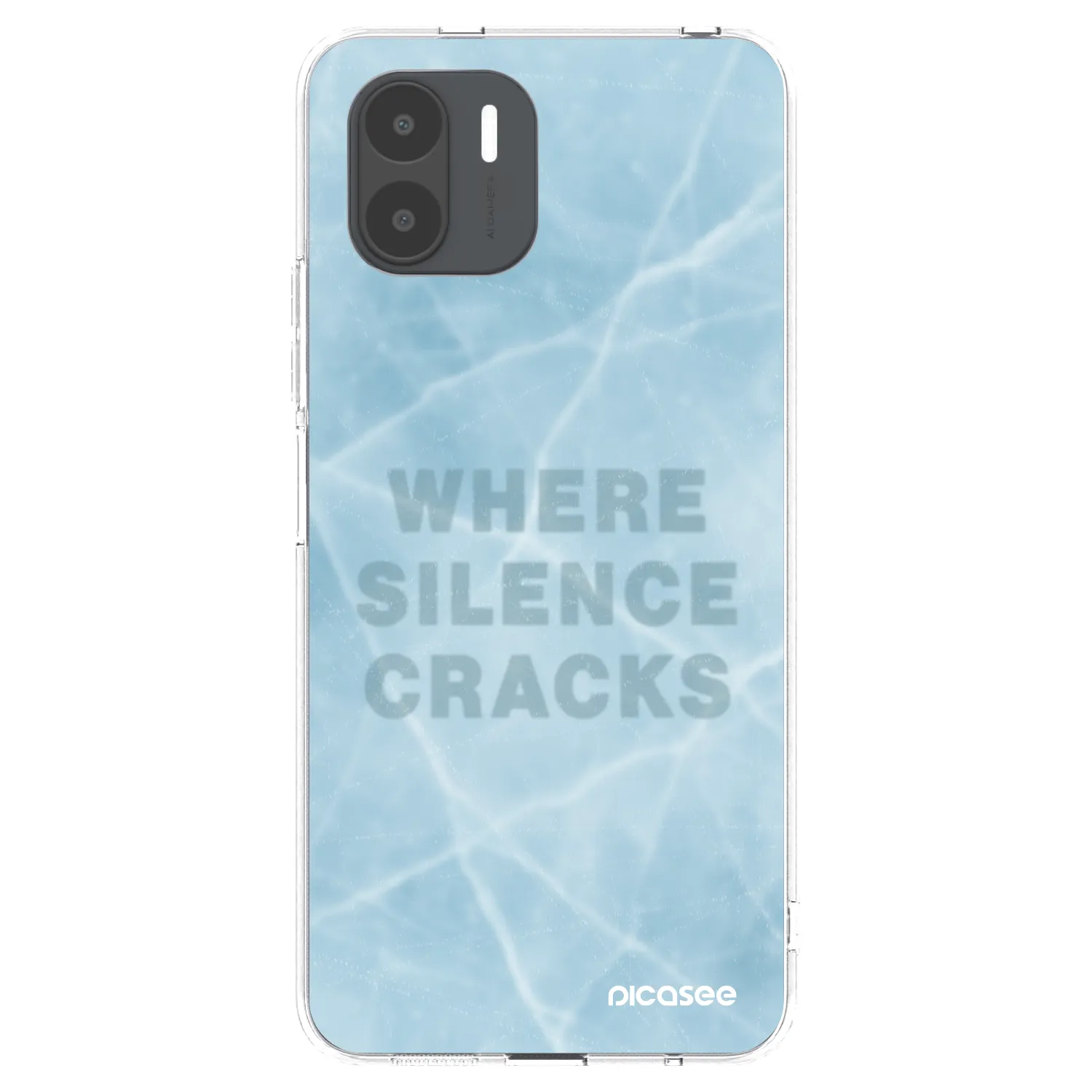 Picasee silikonový průhledný obal pro Xiaomi Redmi A2 - SILENCE