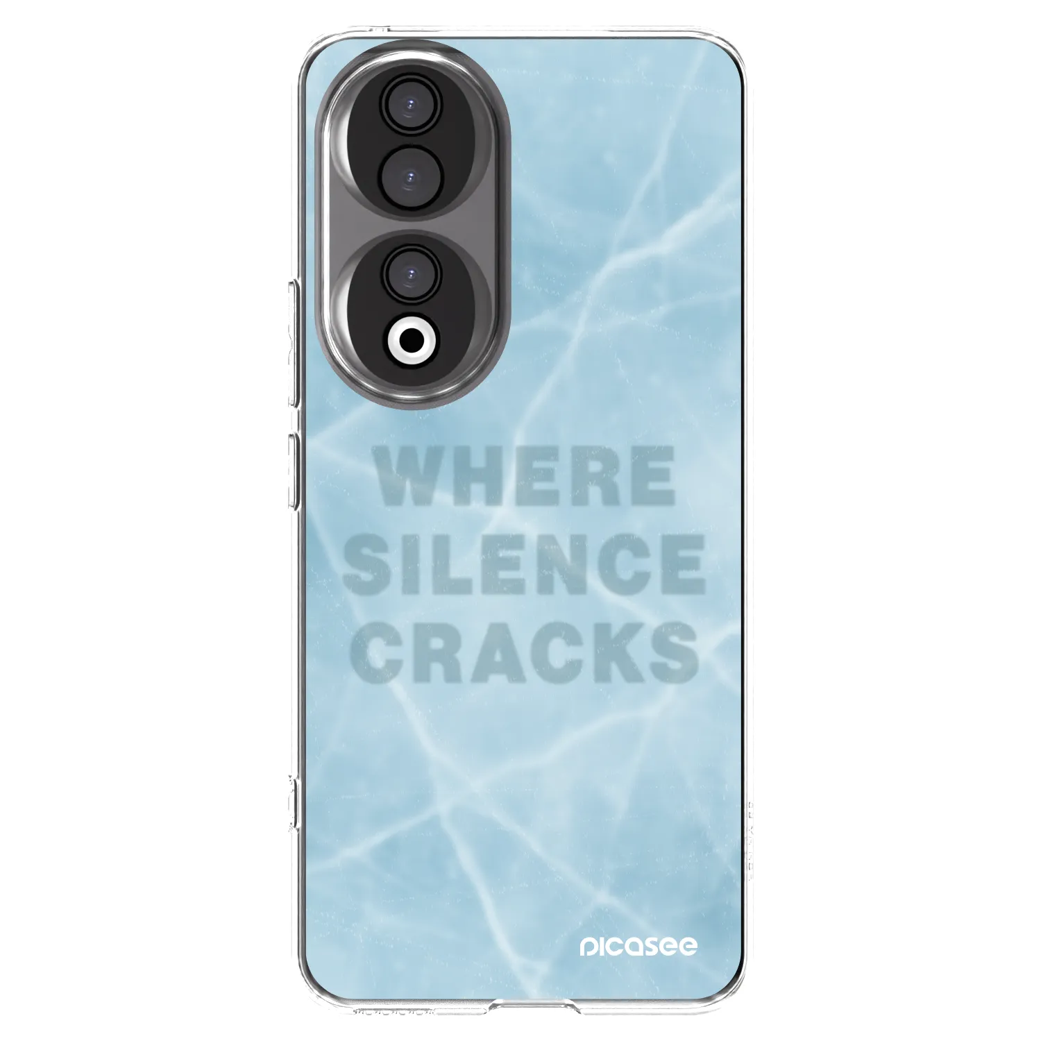 Picasee silikonový průhledný obal pro Honor 90 5G - SILENCE