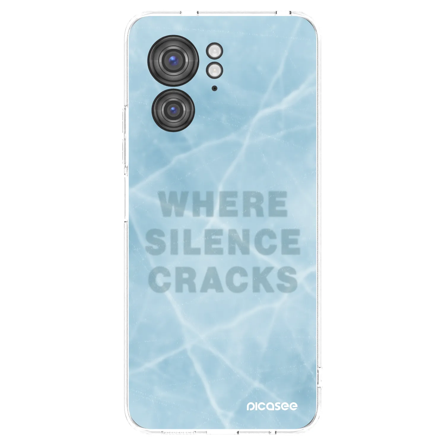 Picasee silikonový průhledný obal pro Motorola Edge 40 - SILENCE