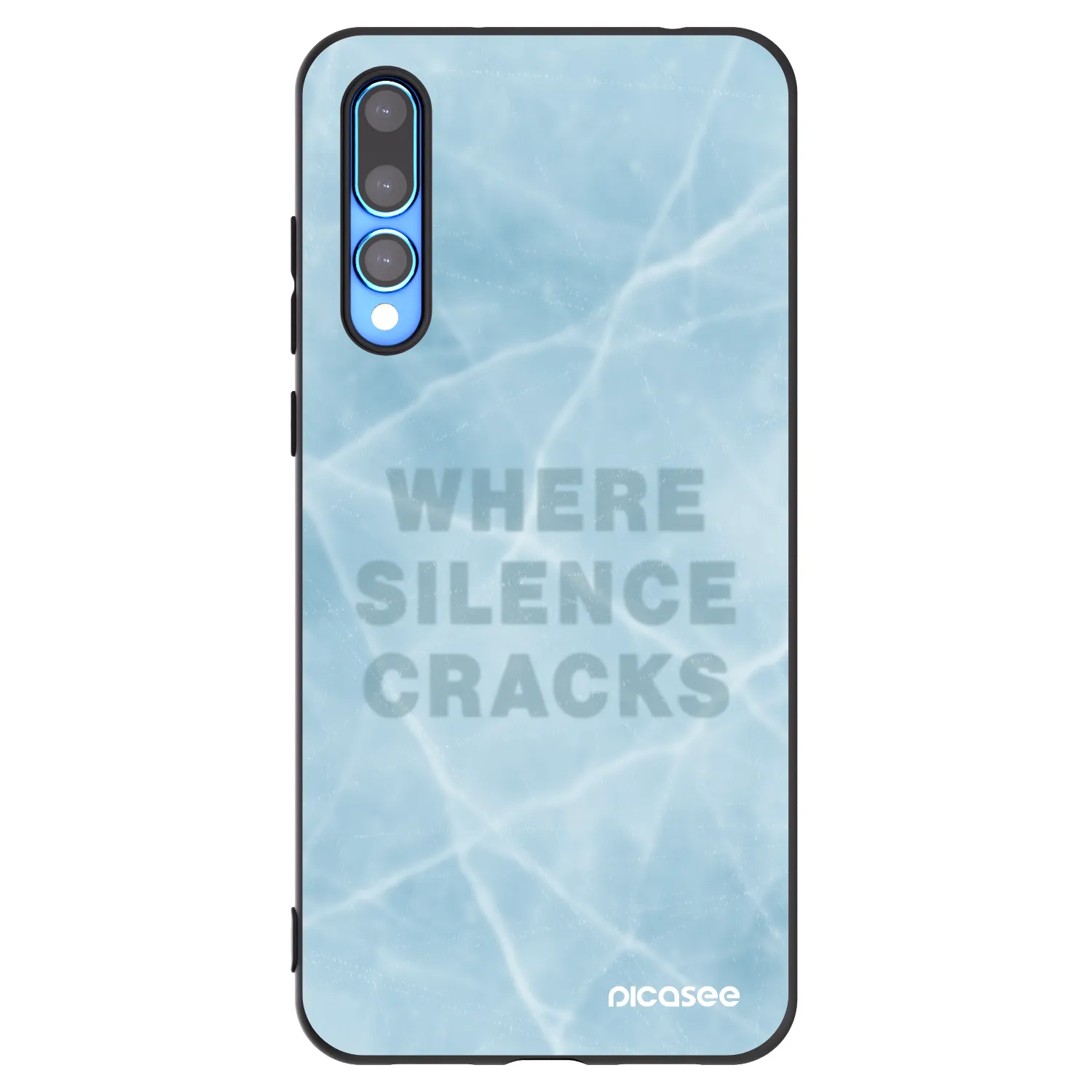 Picasee silikonový černý obal pro Huawei P20 Pro - SILENCE