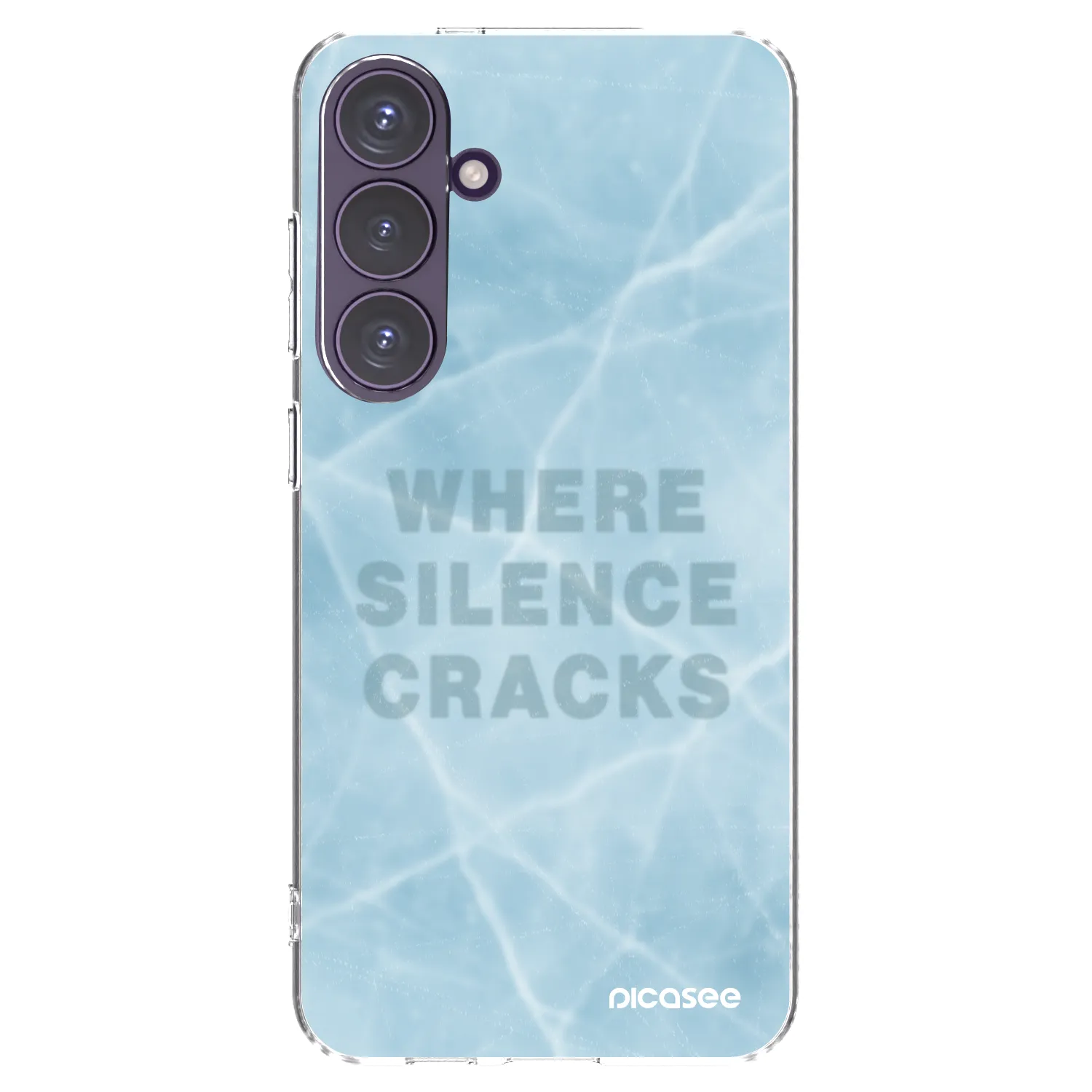 Picasee silikonový průhledný obal pro Samsung Galaxy S24+ S926B 5G - SILENCE