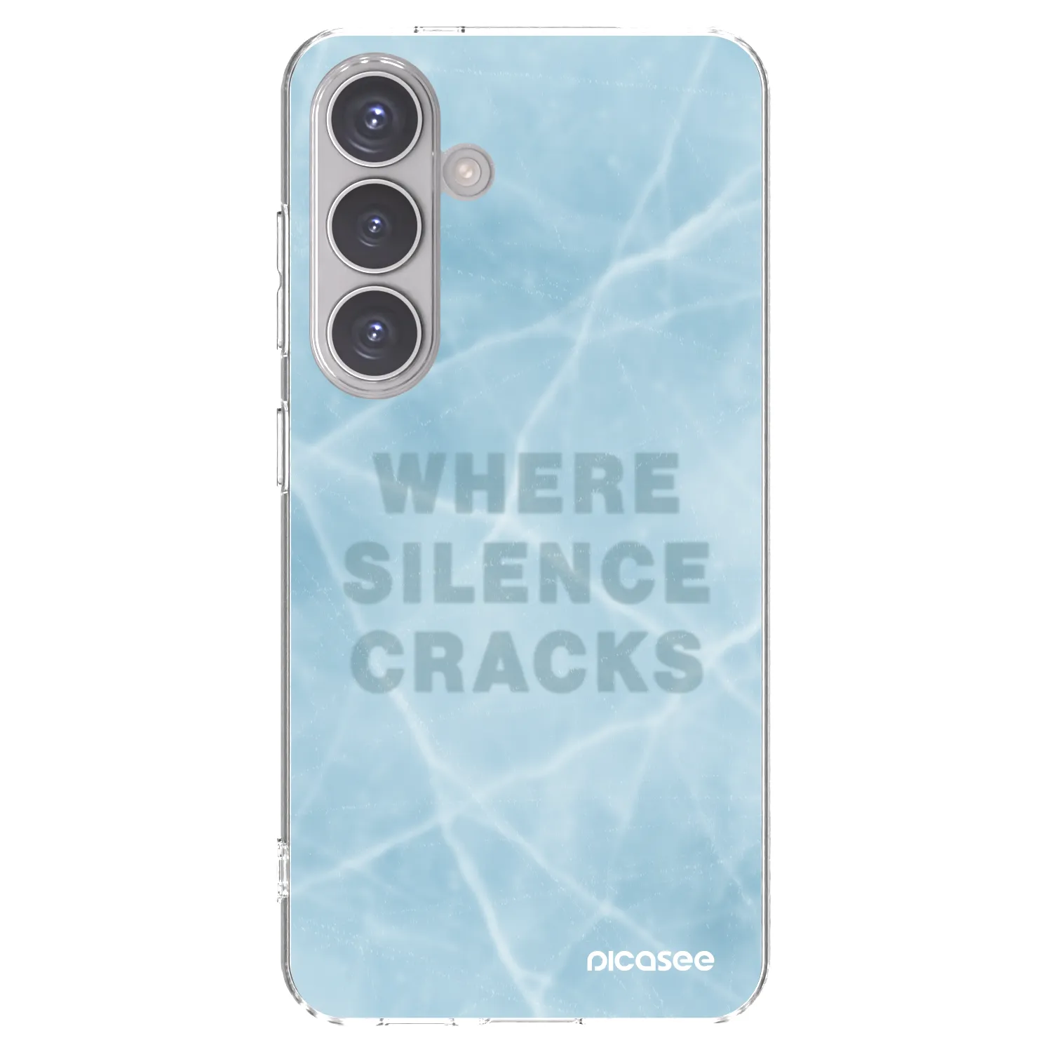 Picasee silikonový průhledný obal pro Samsung Galaxy S24 S921B 5G - SILENCE