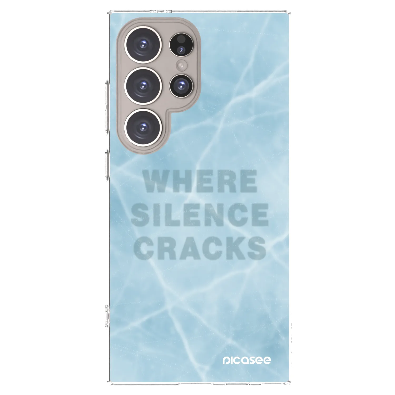 Picasee silikonový průhledný obal pro Samsung Galaxy S24 Ultra S928B 5G - SILENCE