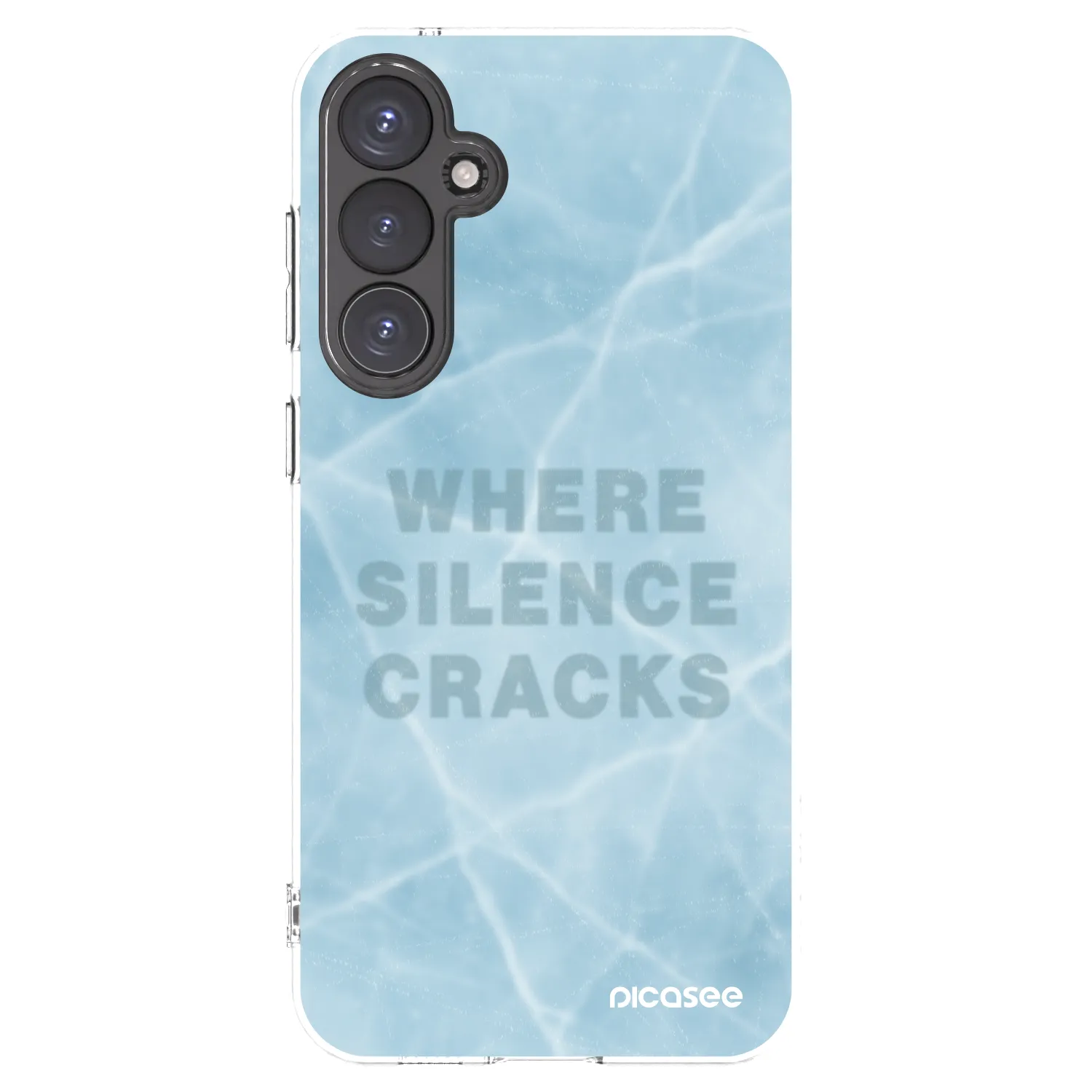 Picasee silikonový průhledný obal pro Samsung Galaxy S23 FE S711B - SILENCE