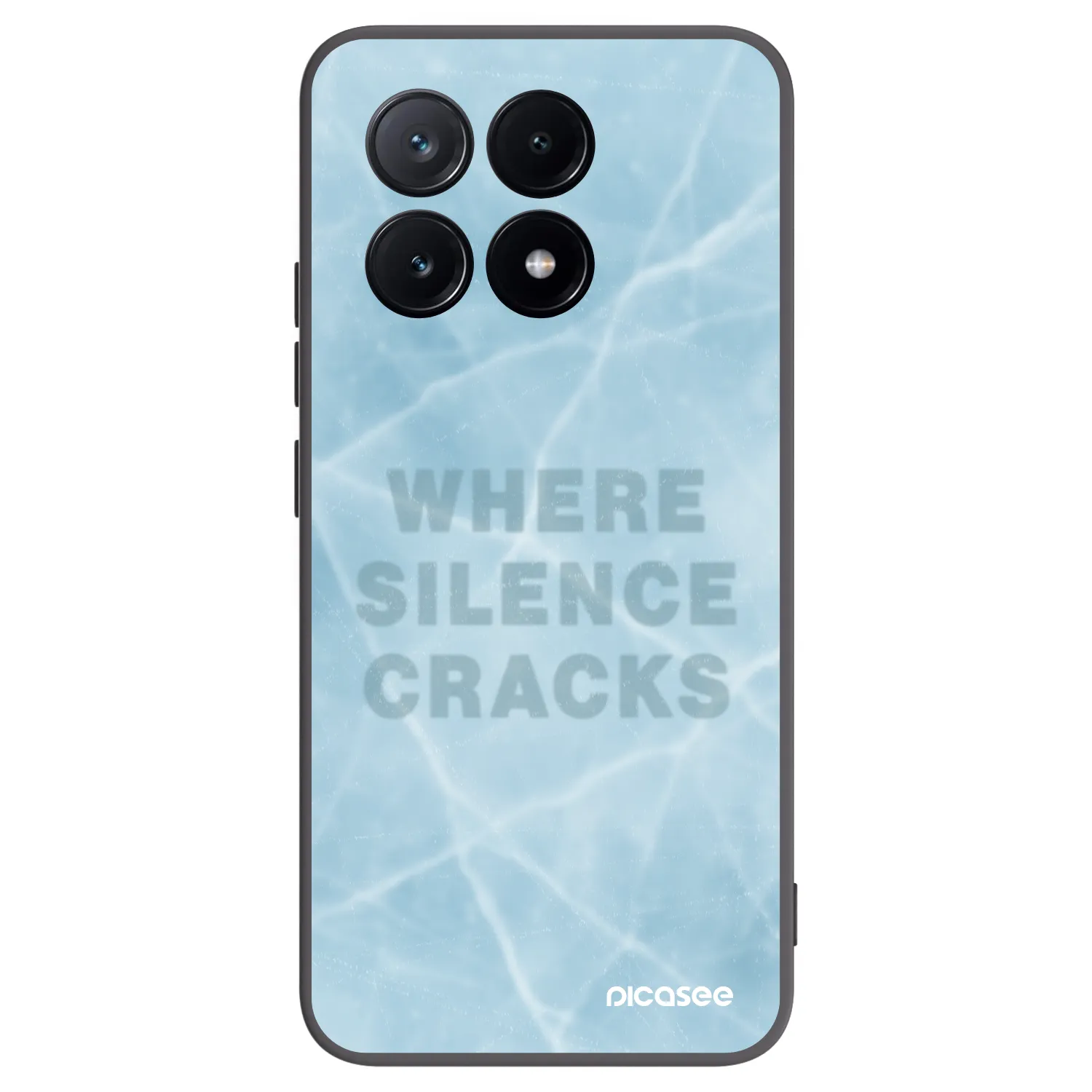 Picasee silikonový černý obal pro Xiaomi Poco X6 Pro - SILENCE