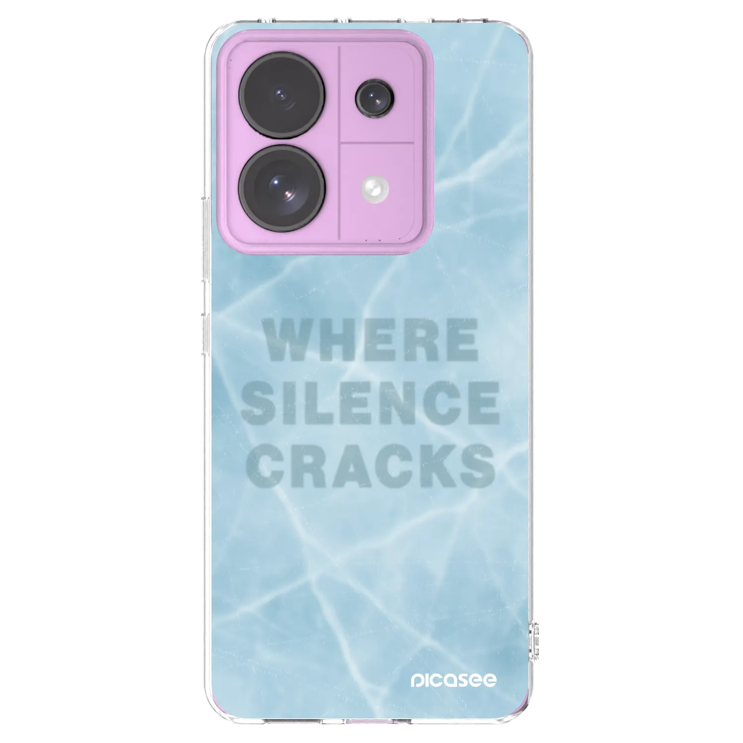 Picasee silikonový průhledný obal pro Xiaomi Redmi Note 13 Pro 5G - SILENCE