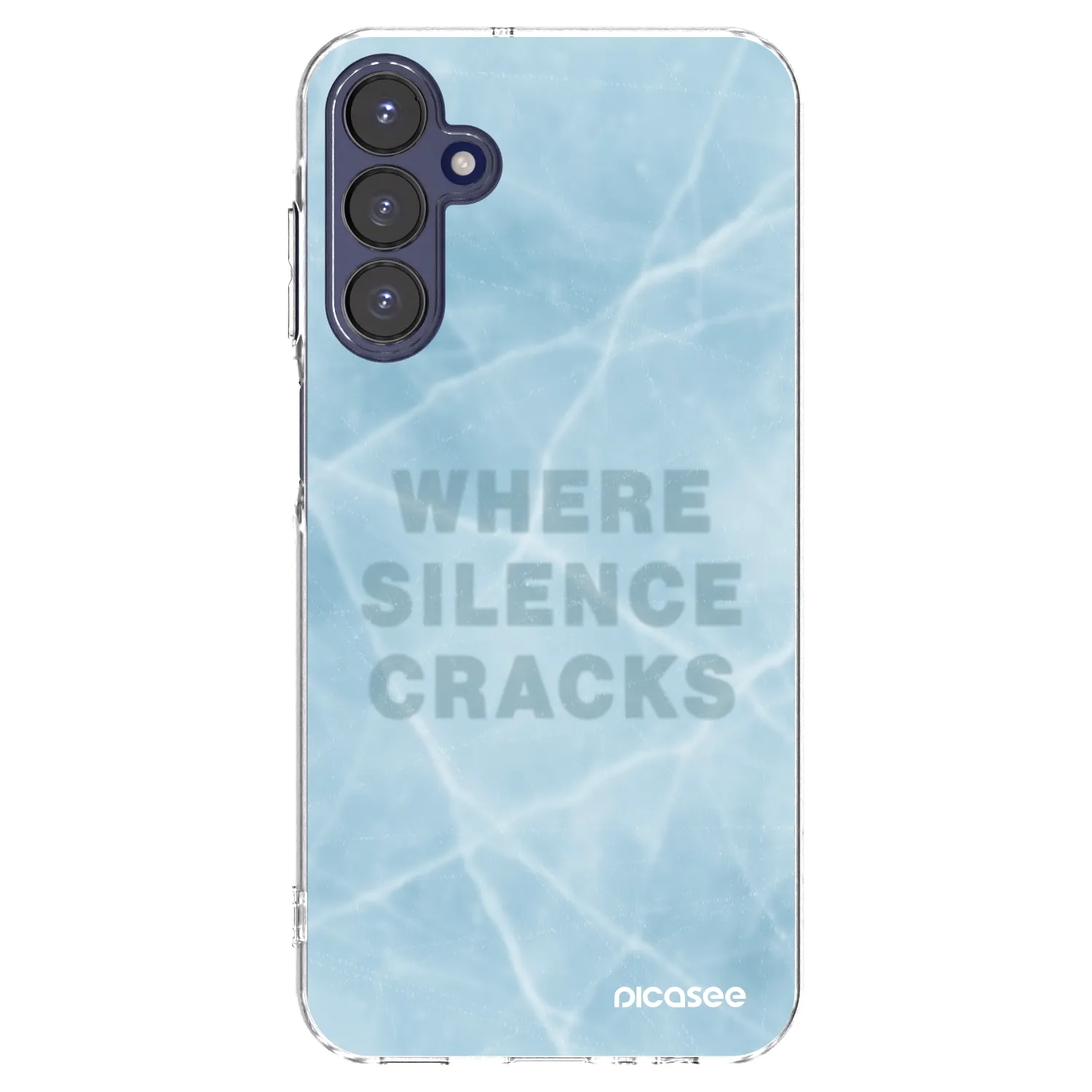 Picasee silikonový průhledný obal pro Samsung Galaxy A15 A155F 4G - SILENCE