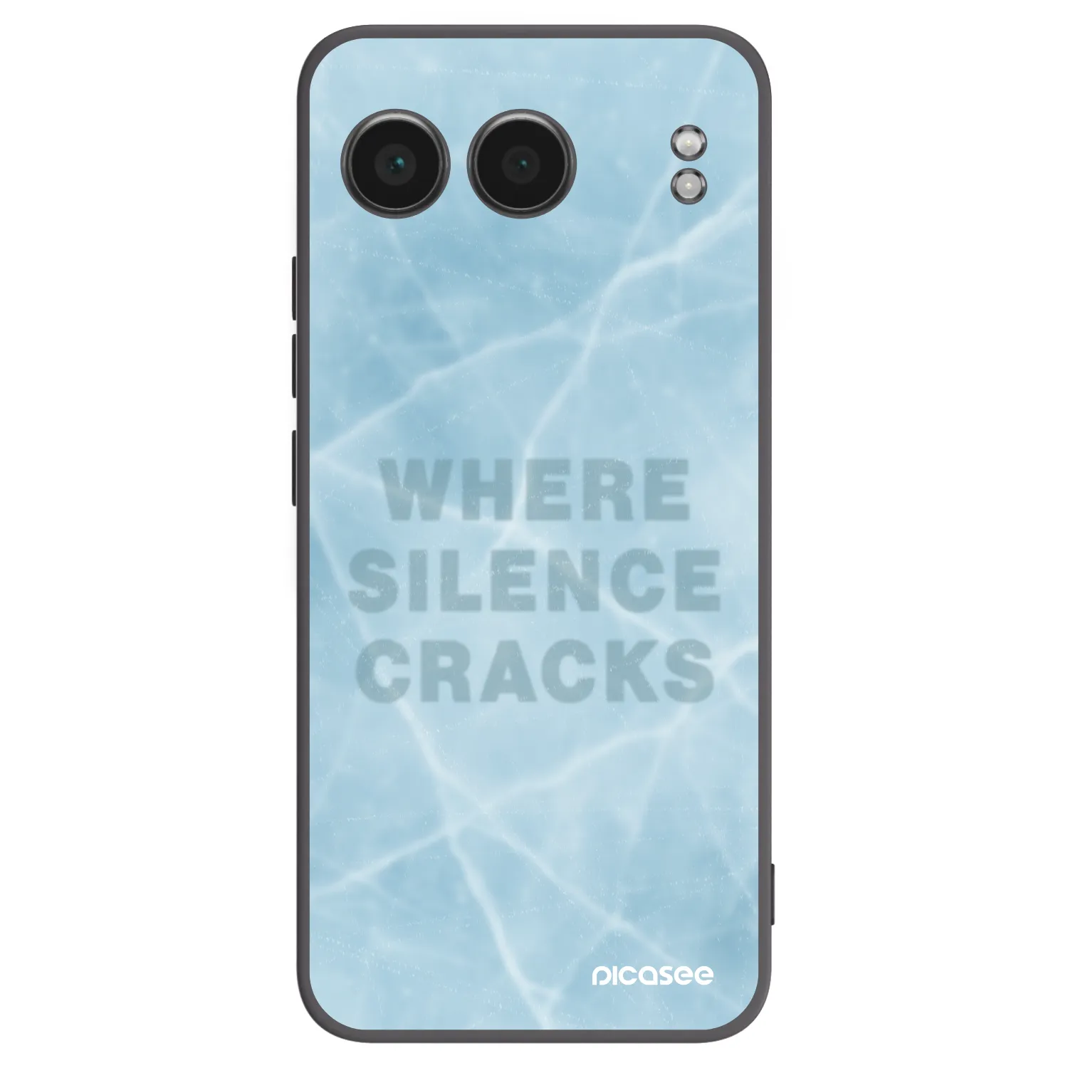 Picasee silikonový černý obal pro OnePlus Nord 4 - SILENCE