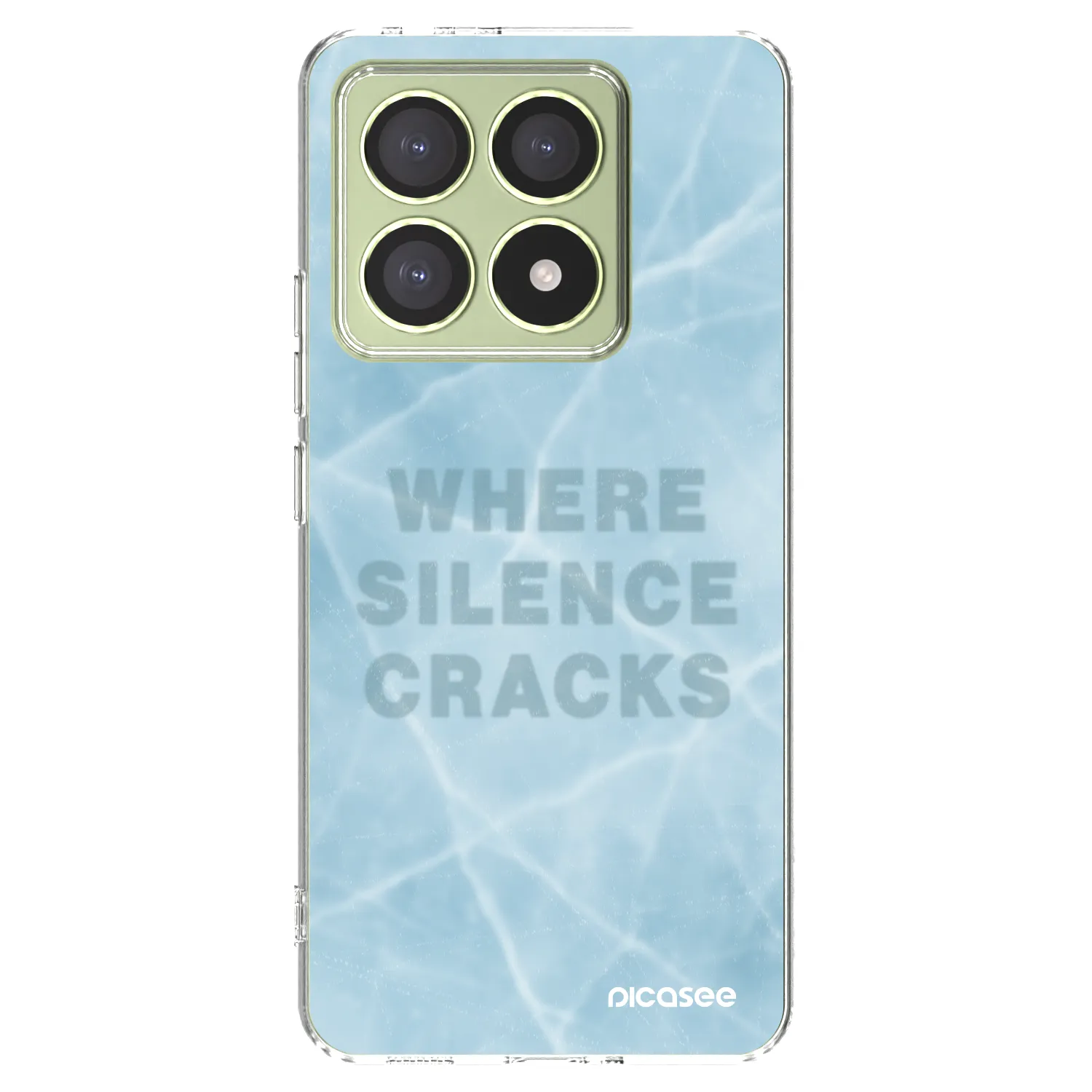 Picasee silikonový průhledný obal pro Xiaomi 14T - SILENCE