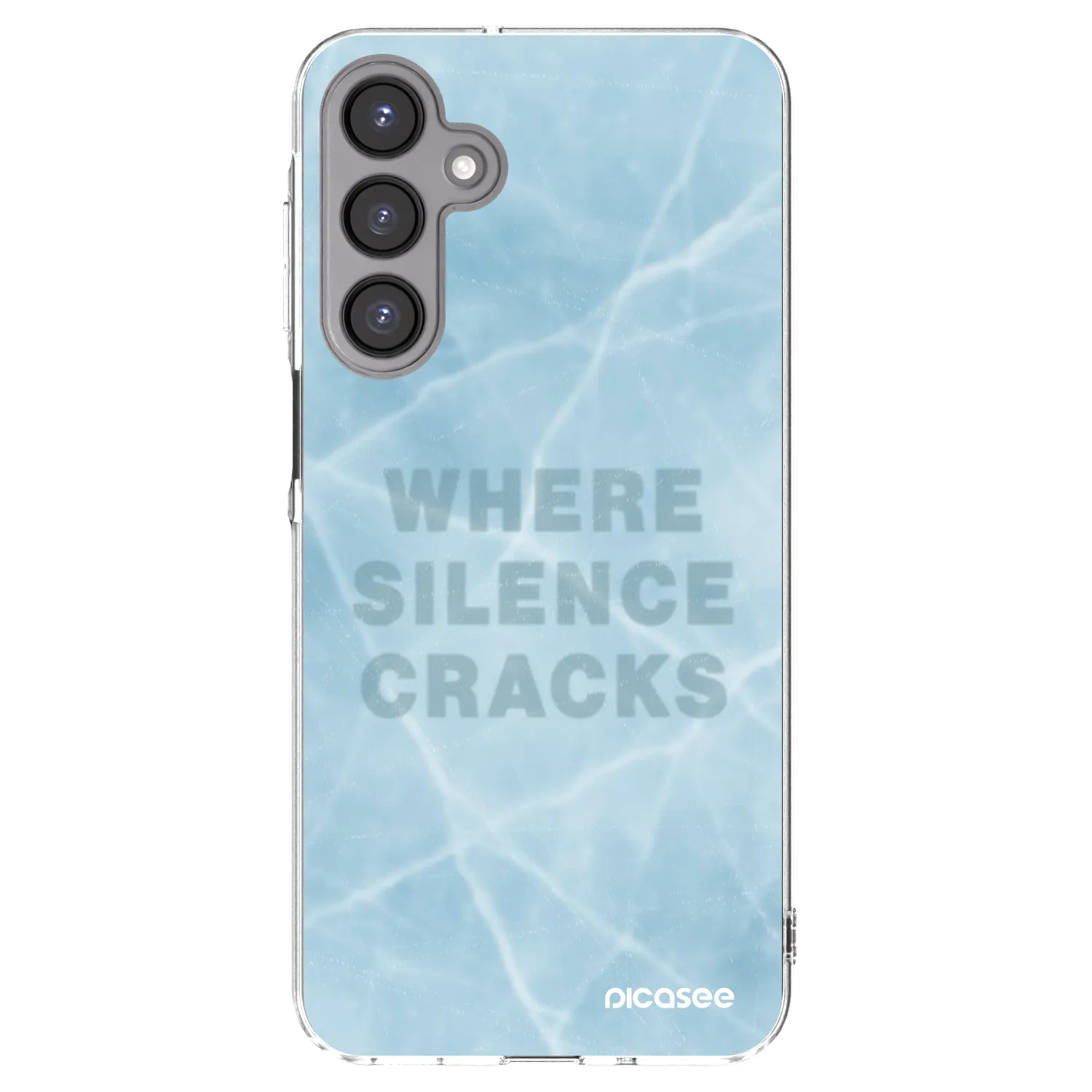 Picasee silikonový průhledný obal pro Samsung Galaxy A16 5G - SILENCE