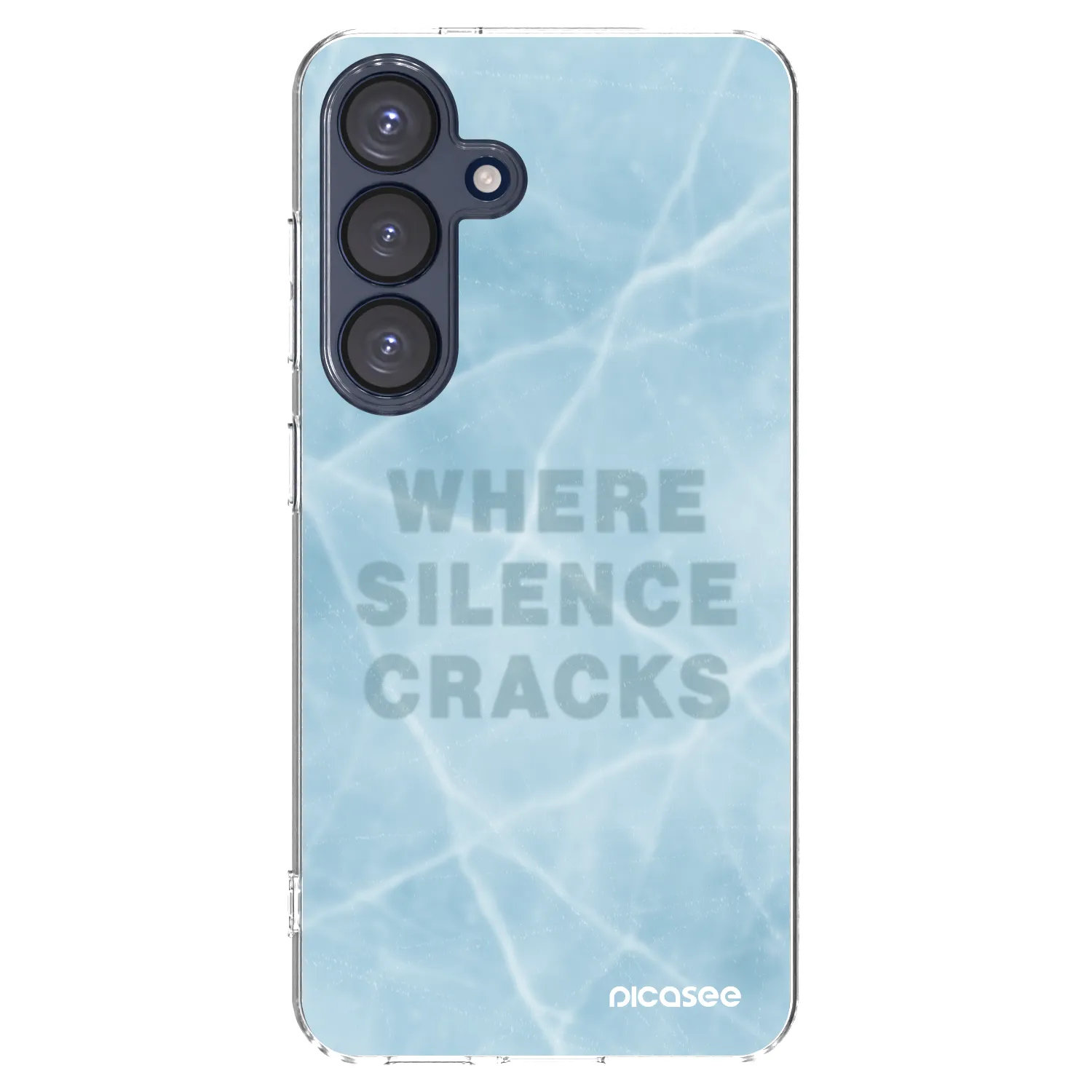 Picasee silikonový průhledný obal pro Samsung Galaxy S25 5G - SILENCE