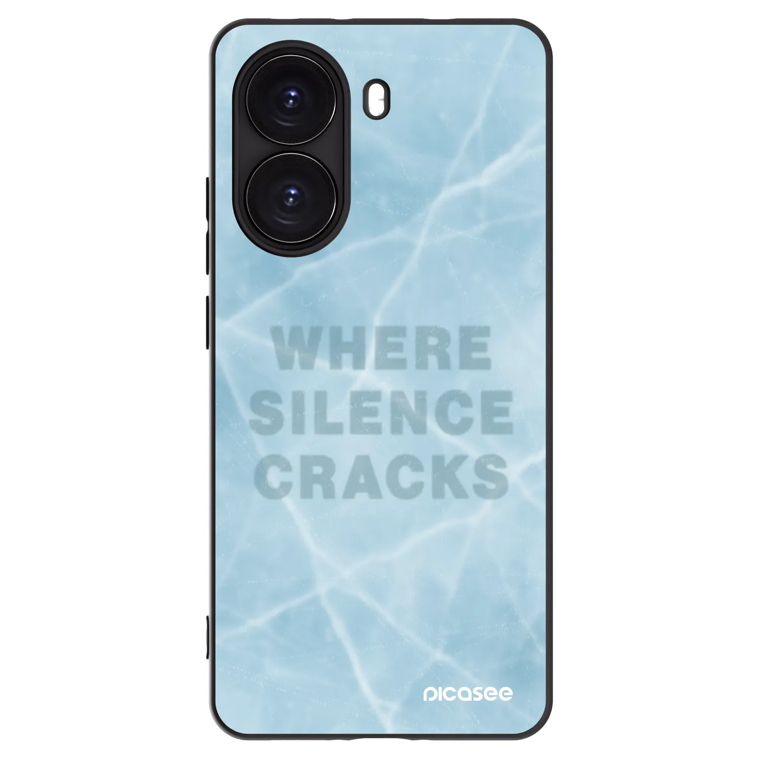 Picasee silikonový černý obal pro Xiaomi Poco X7 Pro 5G - SILENCE