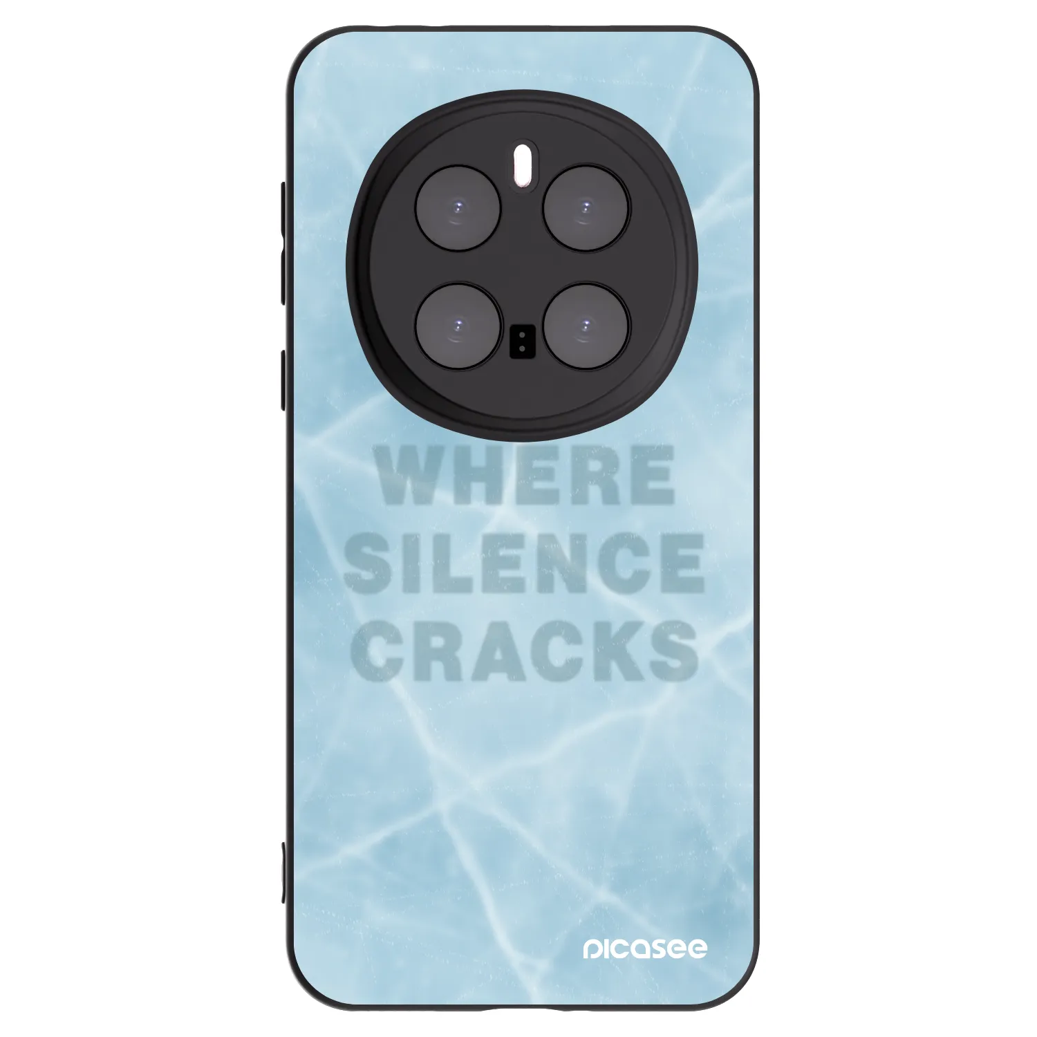 Picasee silikonový černý obal pro Honor Magic7 Pro 5G - SILENCE