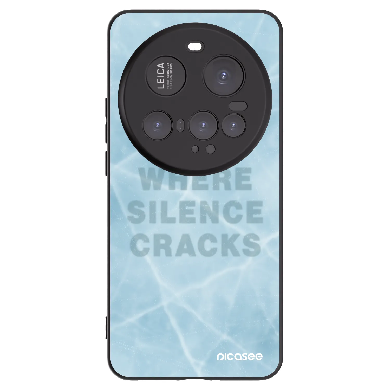 Picasee silikonový černý obal pro Xiaomi 15 Ultra - SILENCE