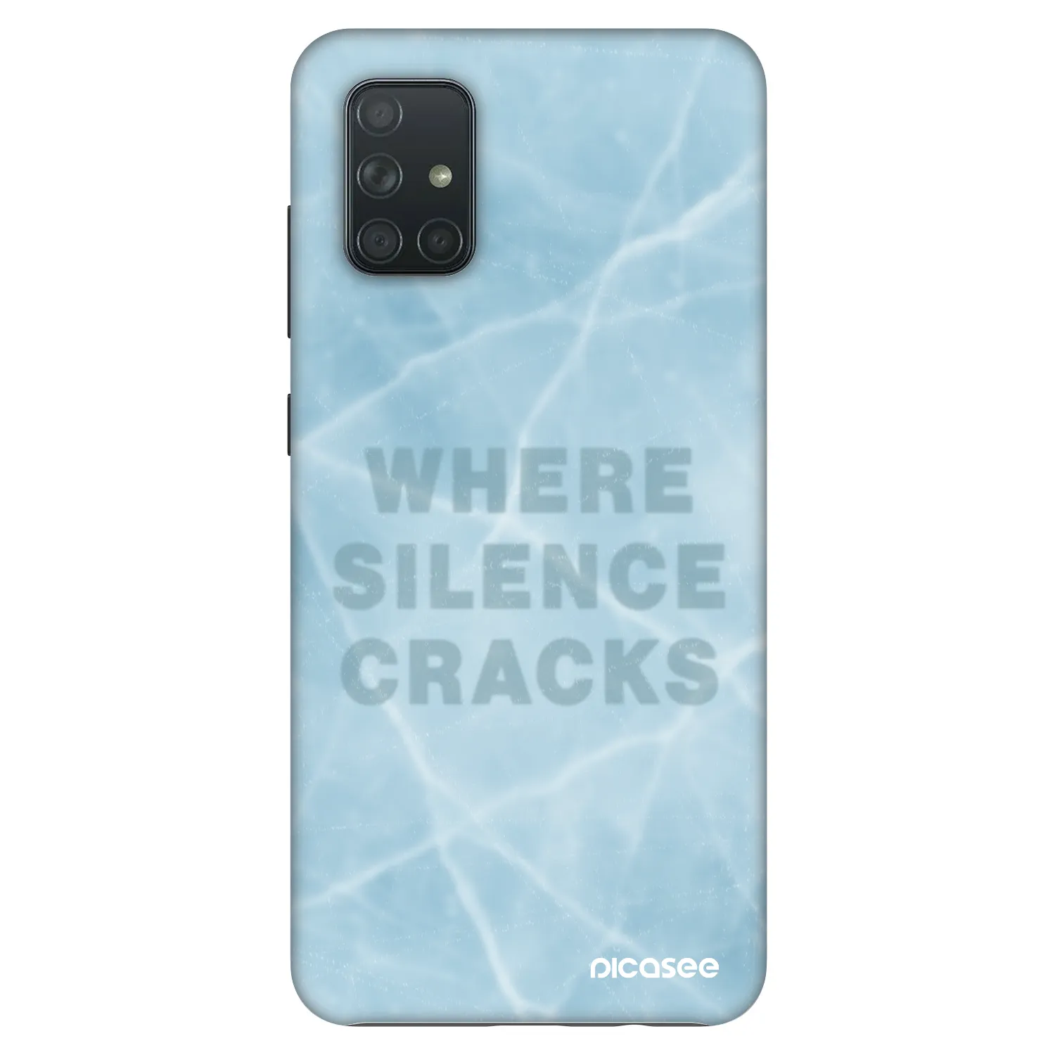 Picasee Fashion Case pro Samsung Galaxy A71 A715F - SILENCE