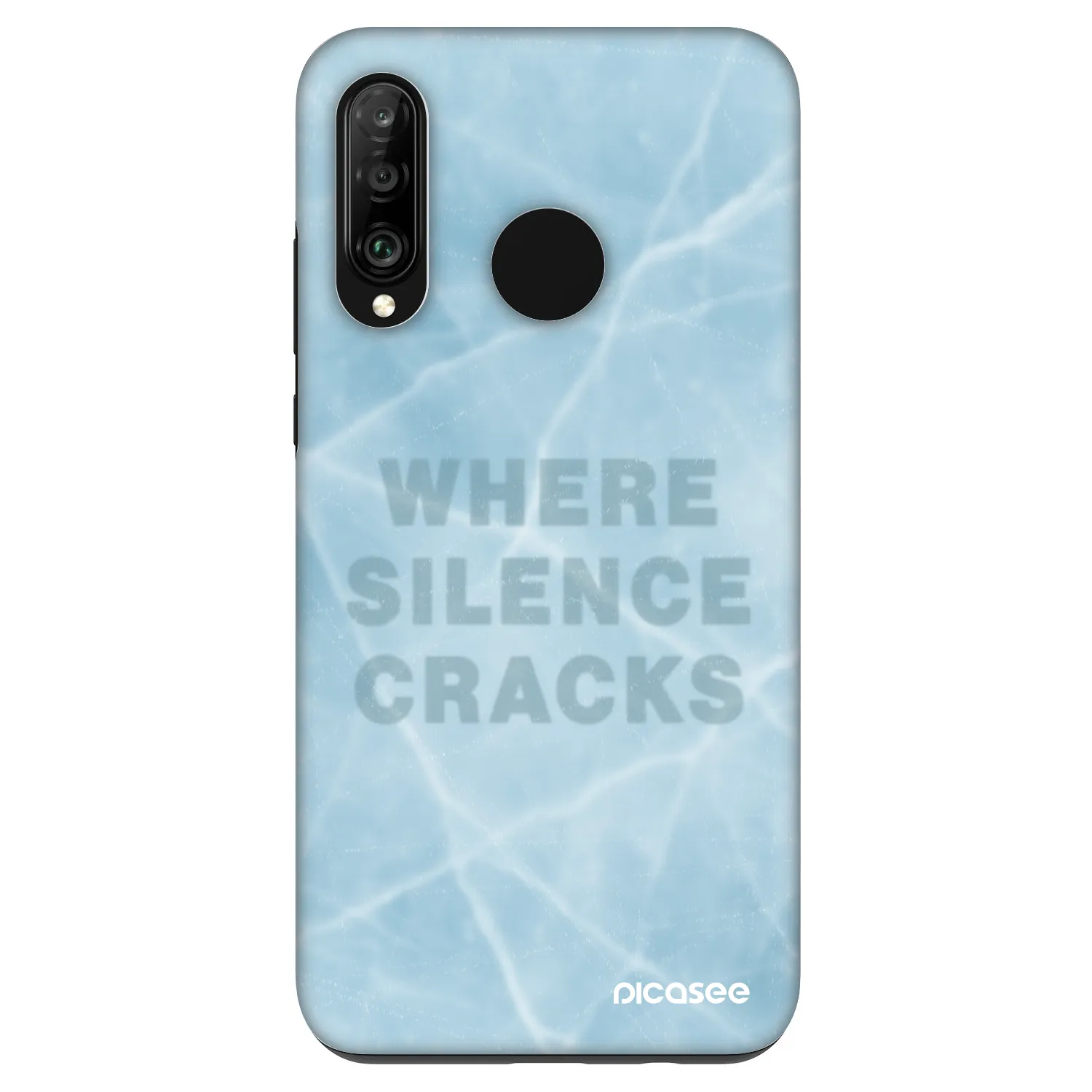 Picasee Fashion Case pro Huawei P30 Lite - SILENCE