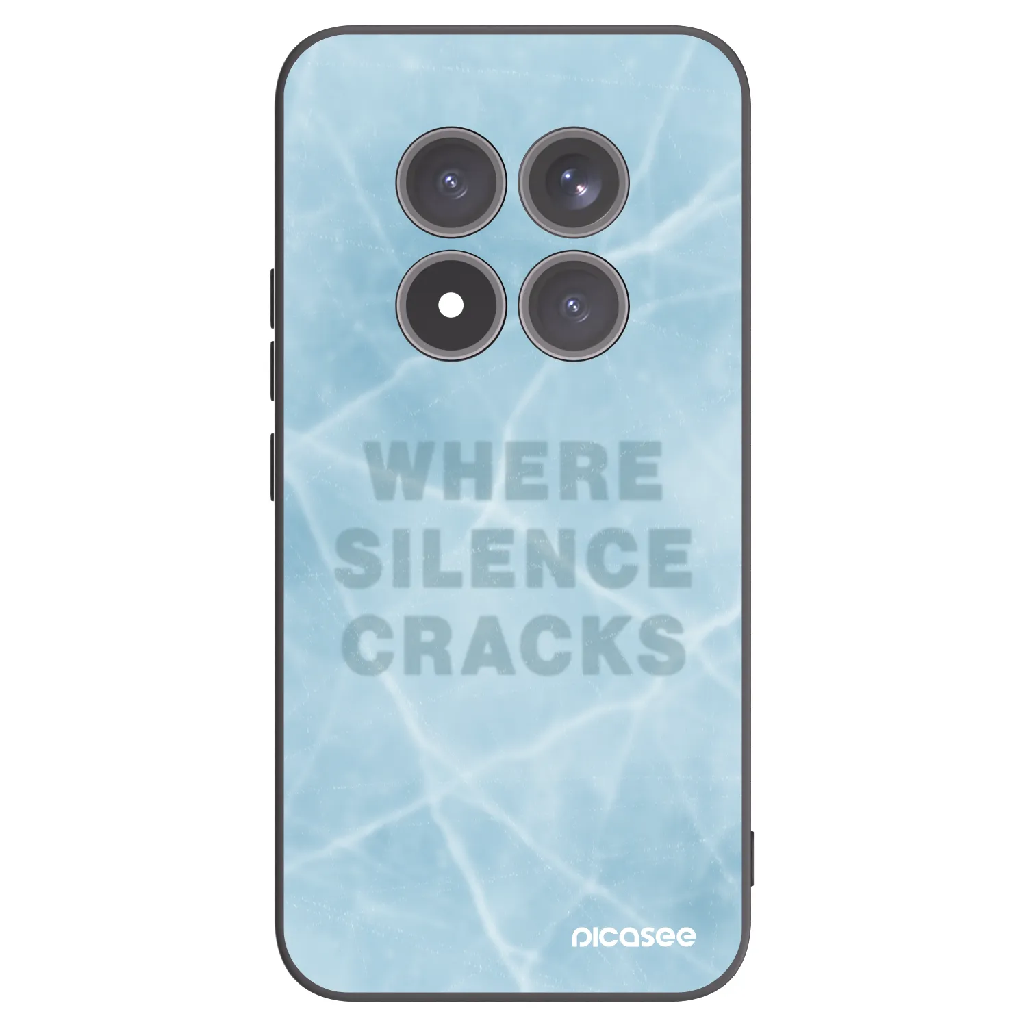 Picasee silikonový černý obal pro Xiaomi Redmi Note 15 Pro+ - SILENCE
