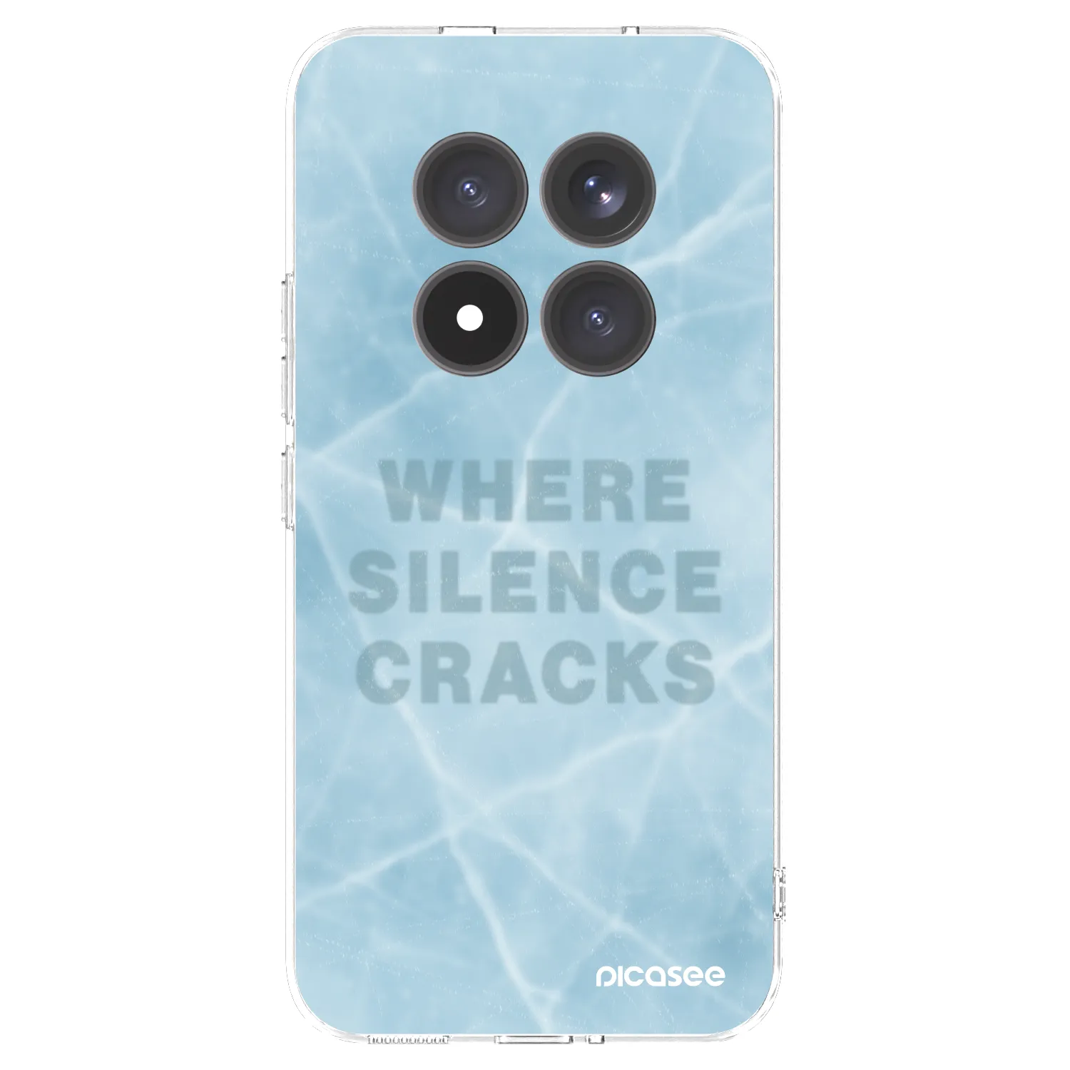 Picasee silikonový průhledný obal pro Xiaomi Redmi Note 15 Pro+ - SILENCE