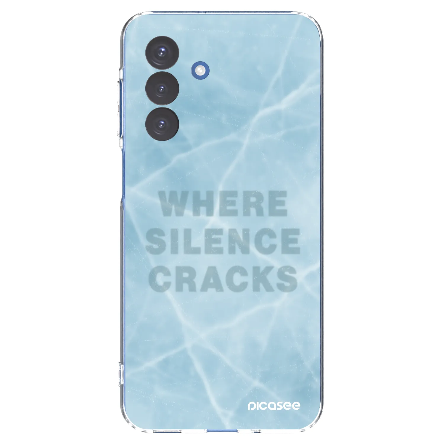 Picasee silikonový průhledný obal pro Samsung Galaxy A17 5G - SILENCE