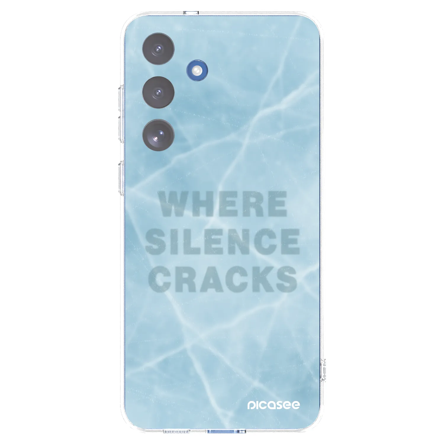 Picasee silikonový průhledný obal pro Samsung Galaxy S25 FE 5G - SILENCE