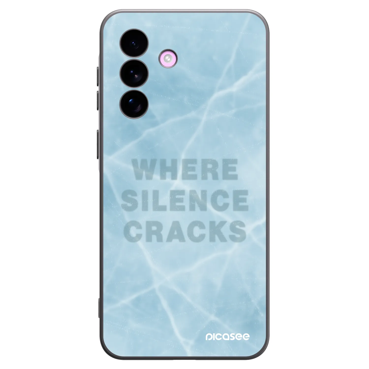 Picasee silikonový černý obal pro Samsung Galaxy A57 5G - SILENCE