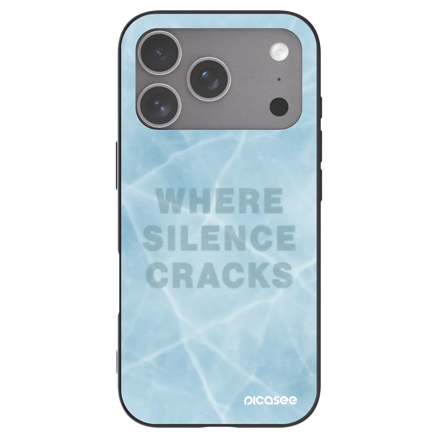 Picasee silikonový černý obal pro Apple iPhone 18 Pro - SILENCE