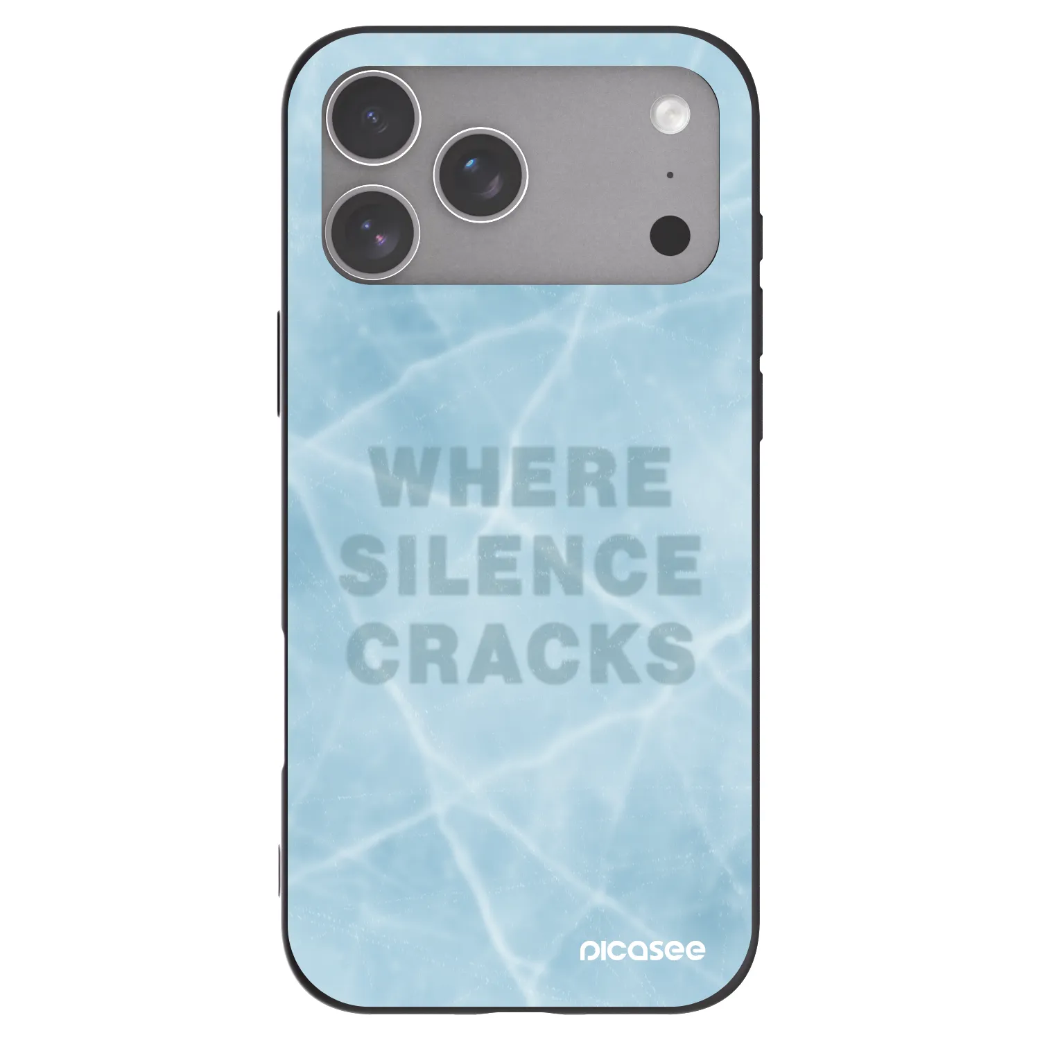 Picasee silikonový černý obal pro Apple iPhone 18 Pro Max - SILENCE