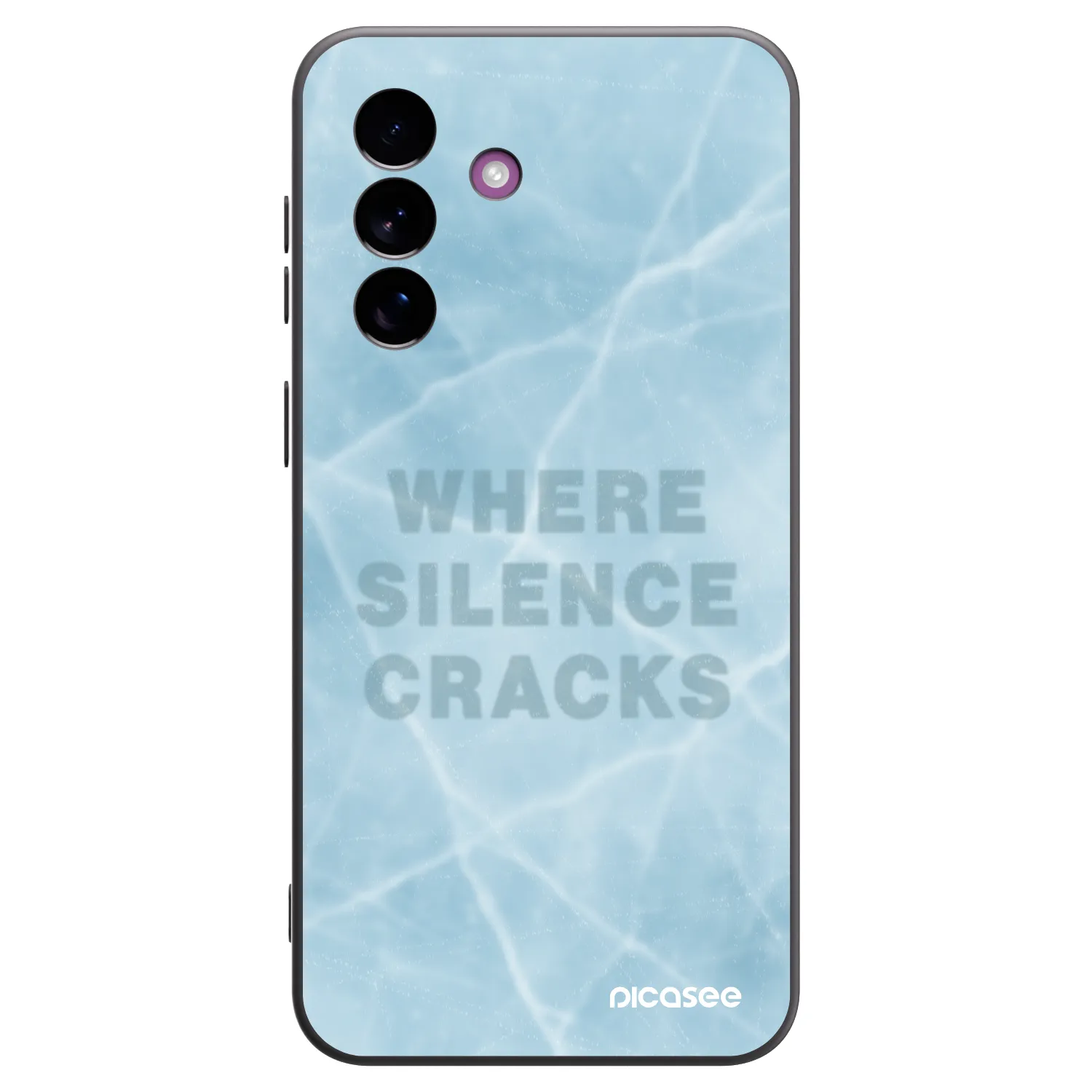 Picasee silikonový černý obal pro Samsung Galaxy A37 - SILENCE