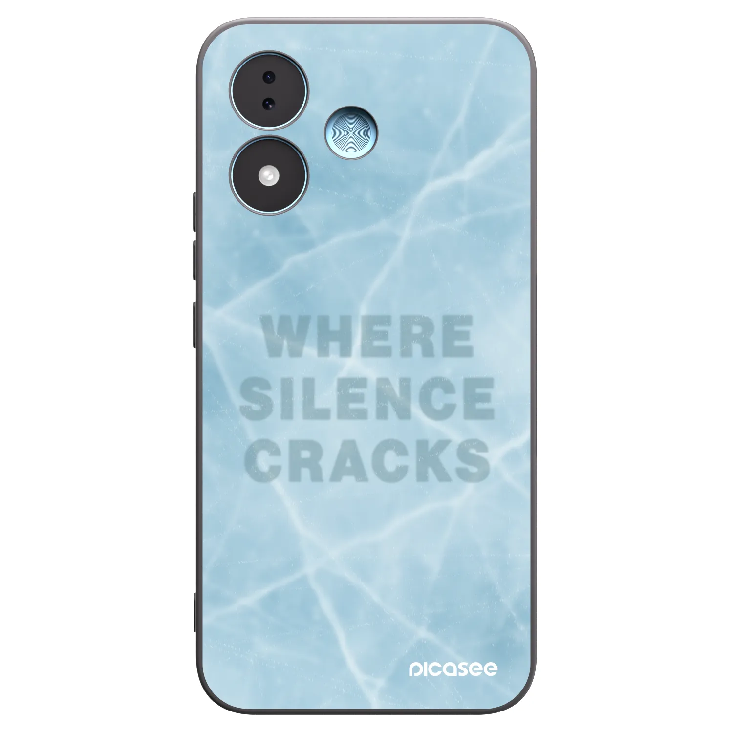 Picasee silikonový černý obal pro Xiaomi Redmi Note 17 5G - SILENCE