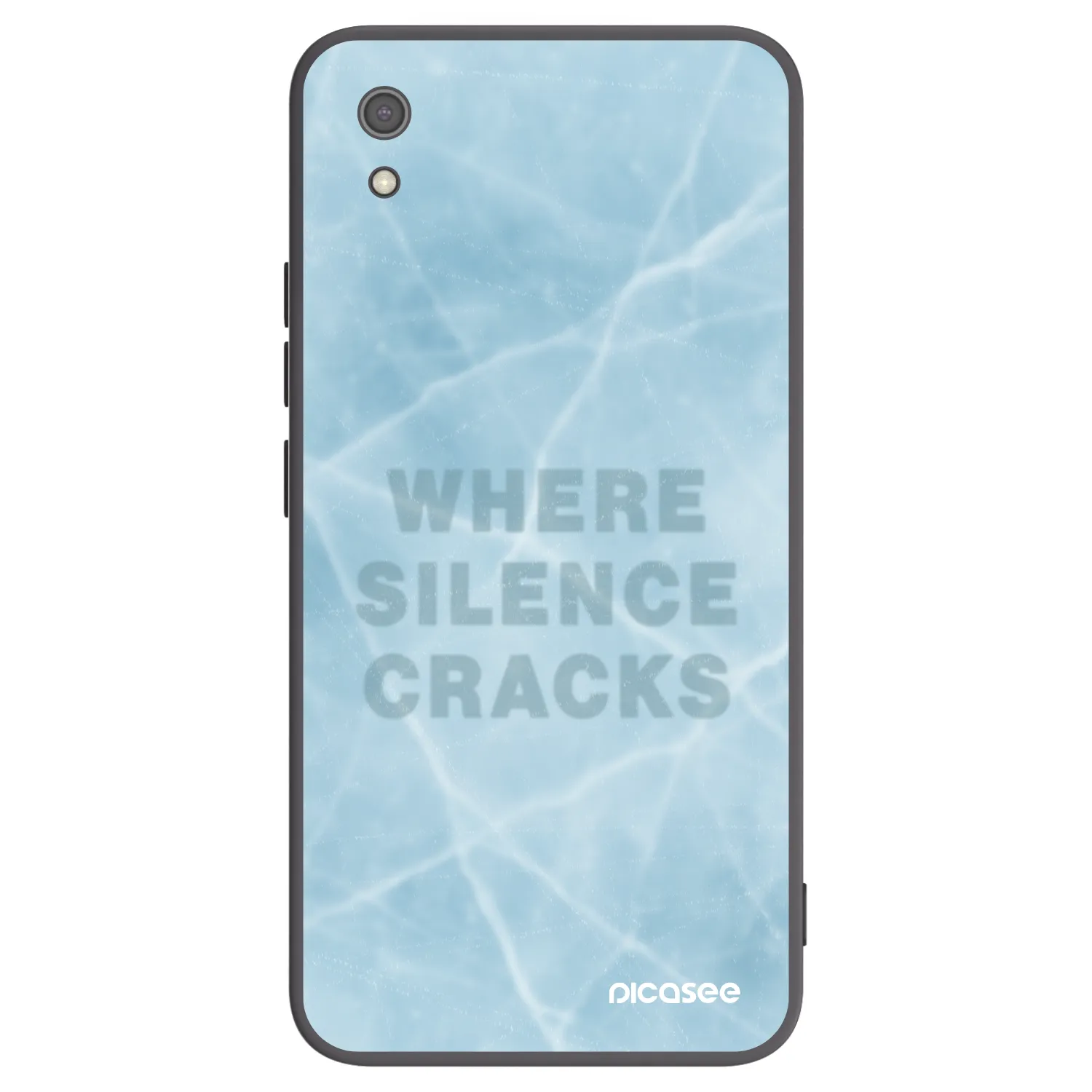 Picasee silikonový černý obal pro Xiaomi Redmi 7A - SILENCE