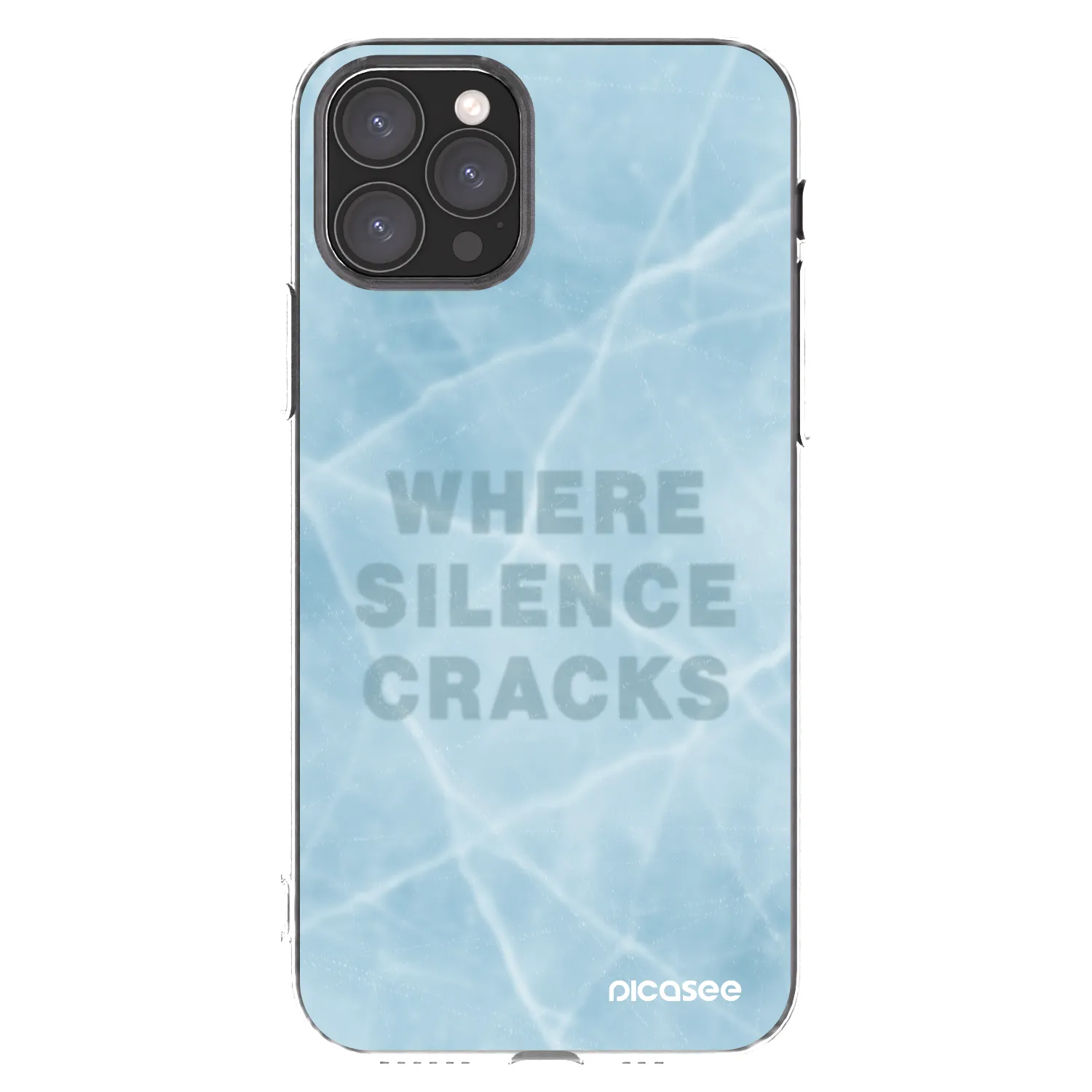 Picasee silikonový průhledný obal pro Apple iPhone 11 Pro - SILENCE