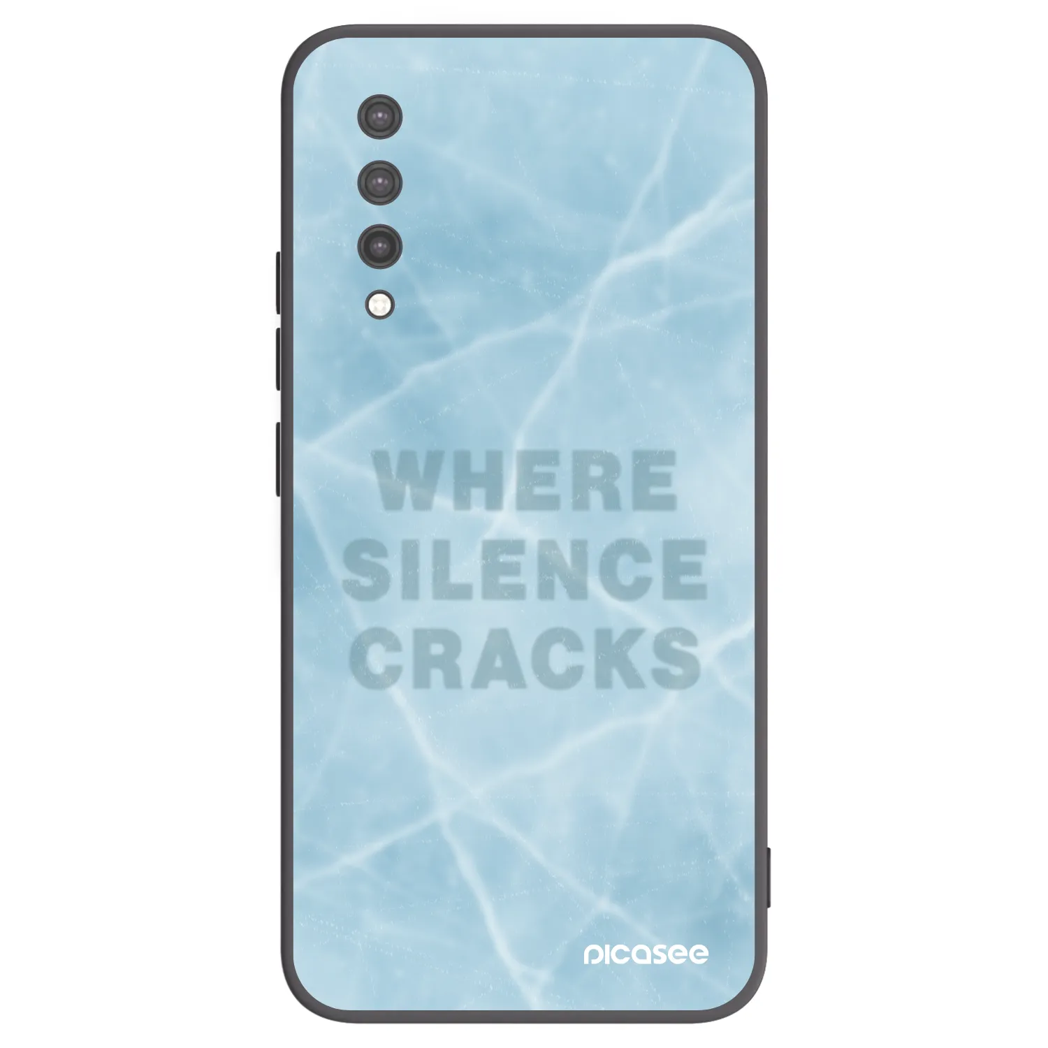 Picasee silikonový černý obal pro Xiaomi Mi 9 Lite - SILENCE