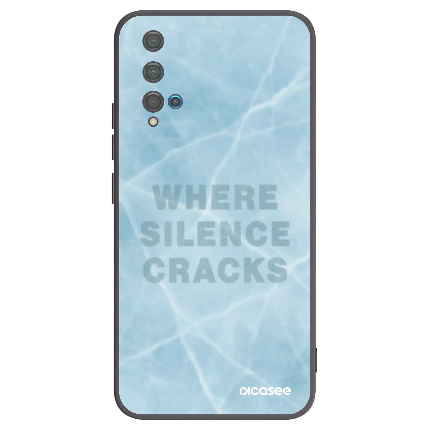 Picasee silikonový černý obal pro Huawei Nova 5T - SILENCE