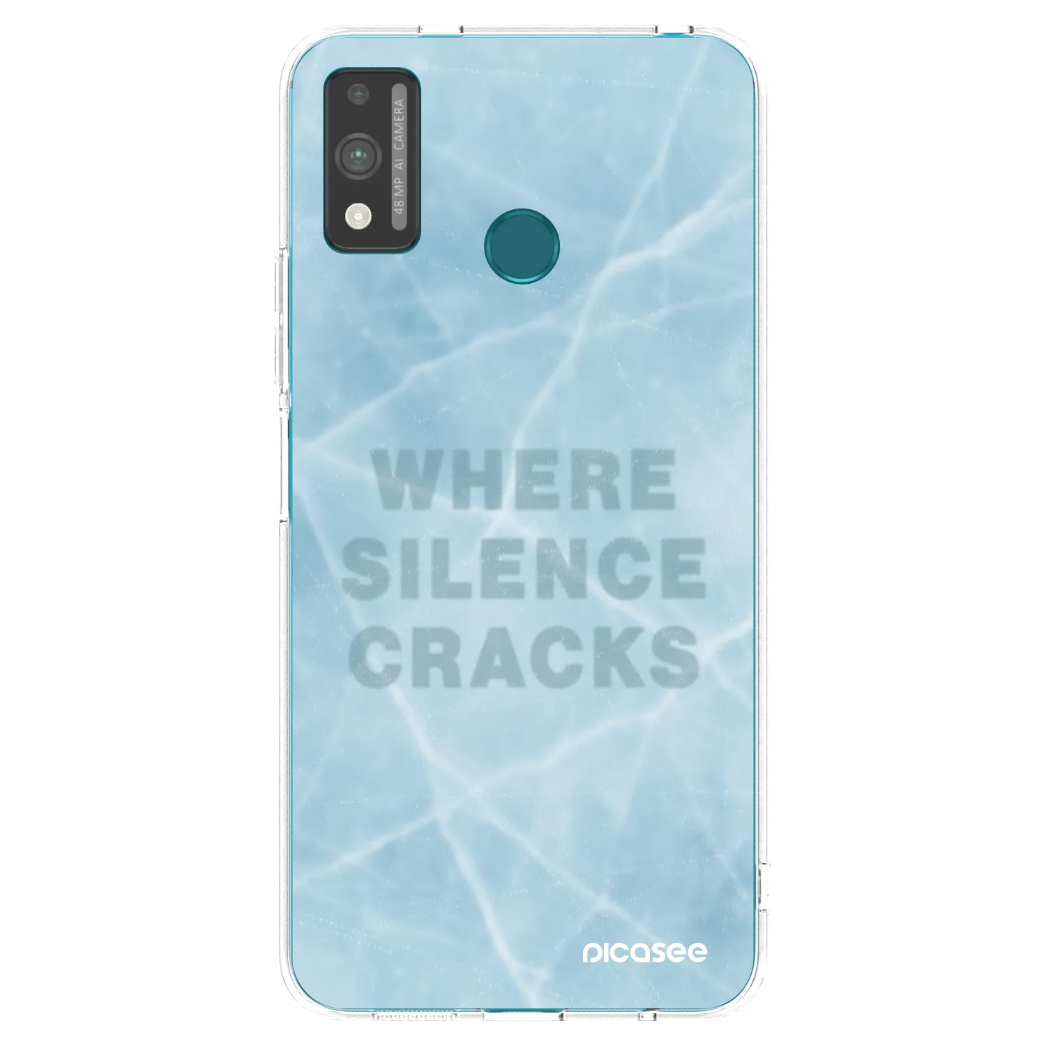 Picasee silikonový průhledný obal pro Honor 9X Lite - SILENCE