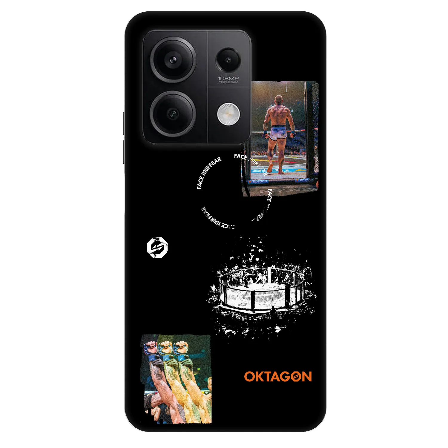 Picasee Fashion Case pro Xiaomi Redmi Note 13 5G - OKTAGON - Cage Snapshot