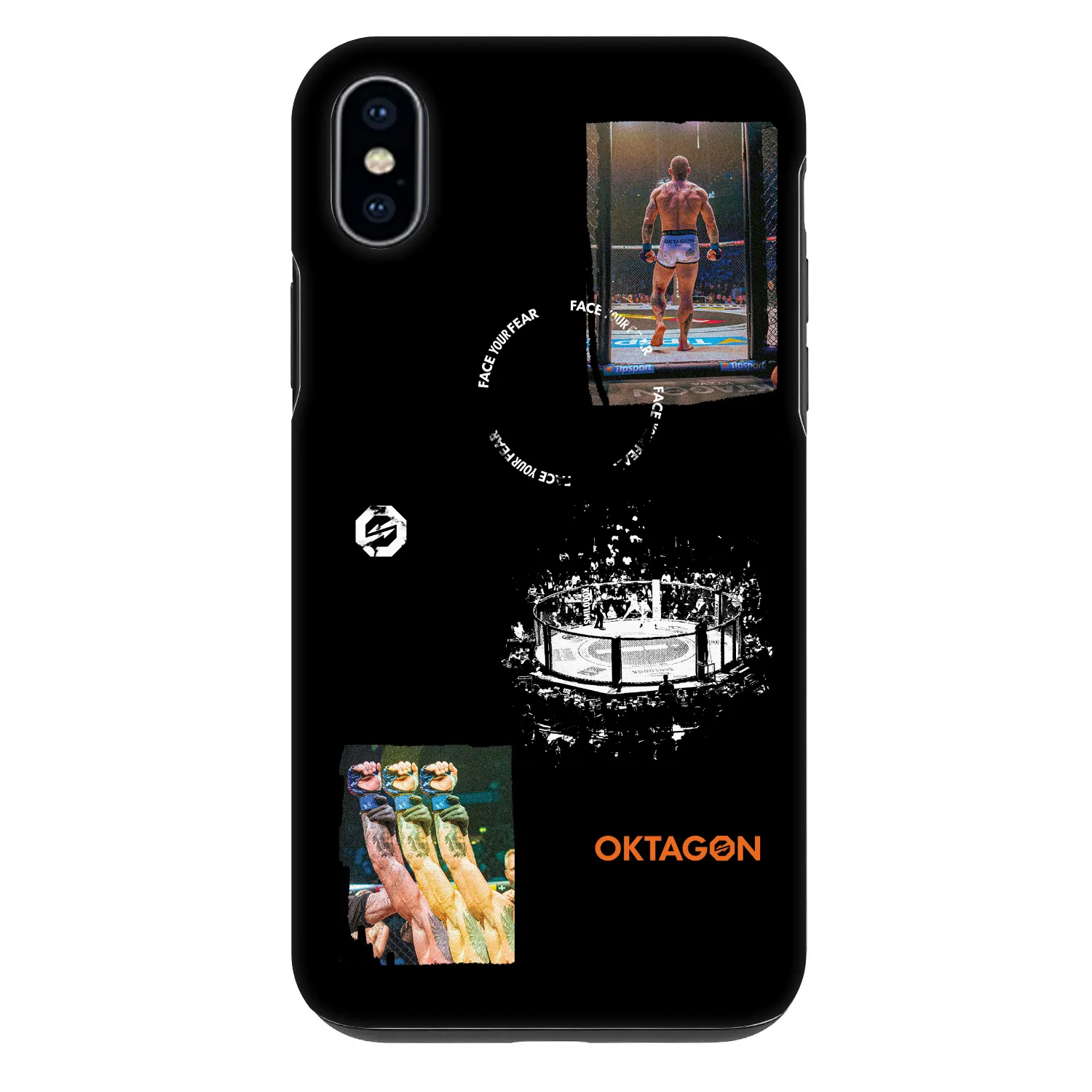 Picasee Fashion Case pro Apple iPhone XS Max - OKTAGON - Cage Snapshot