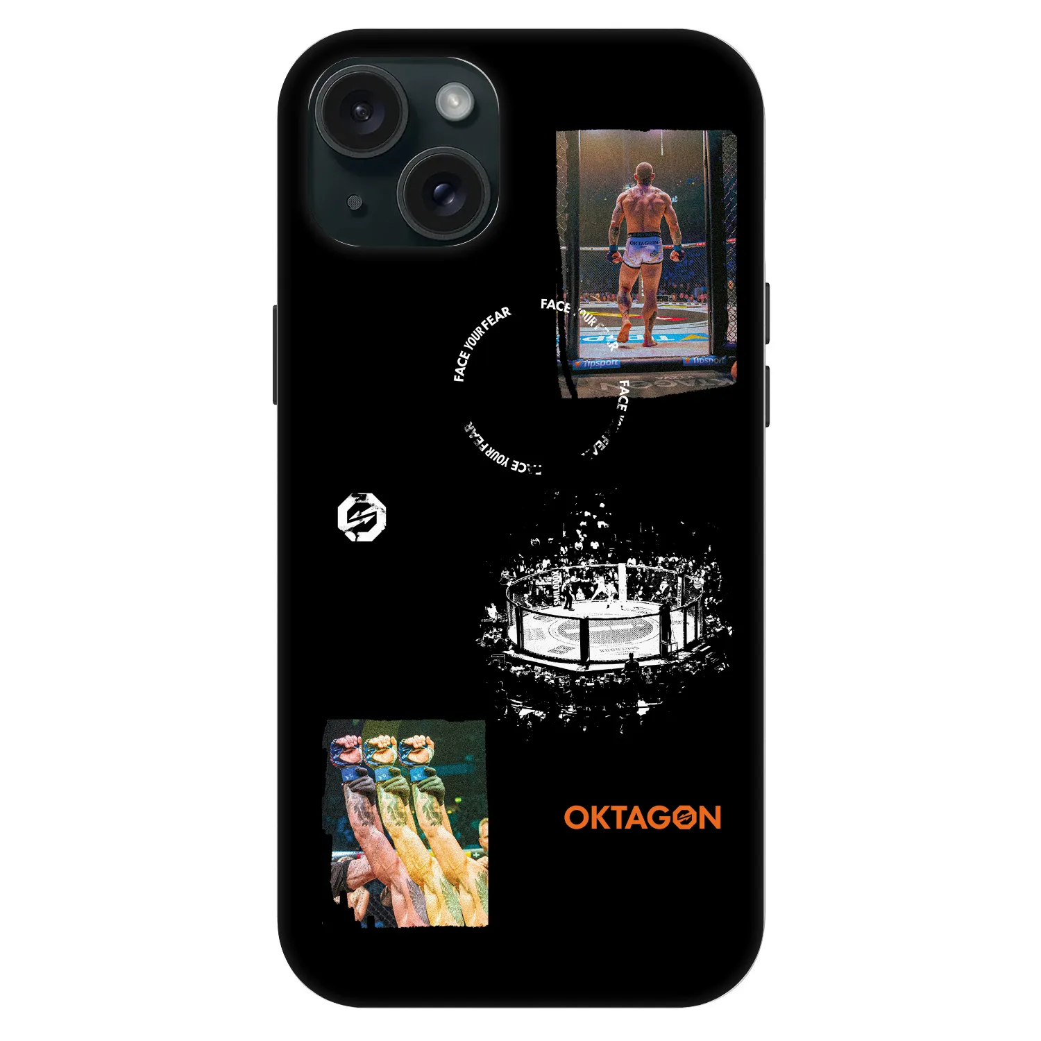 Picasee Fashion Case MagSafe Apple iPhone 15 Plus - OKTAGON - Cage Snapshot