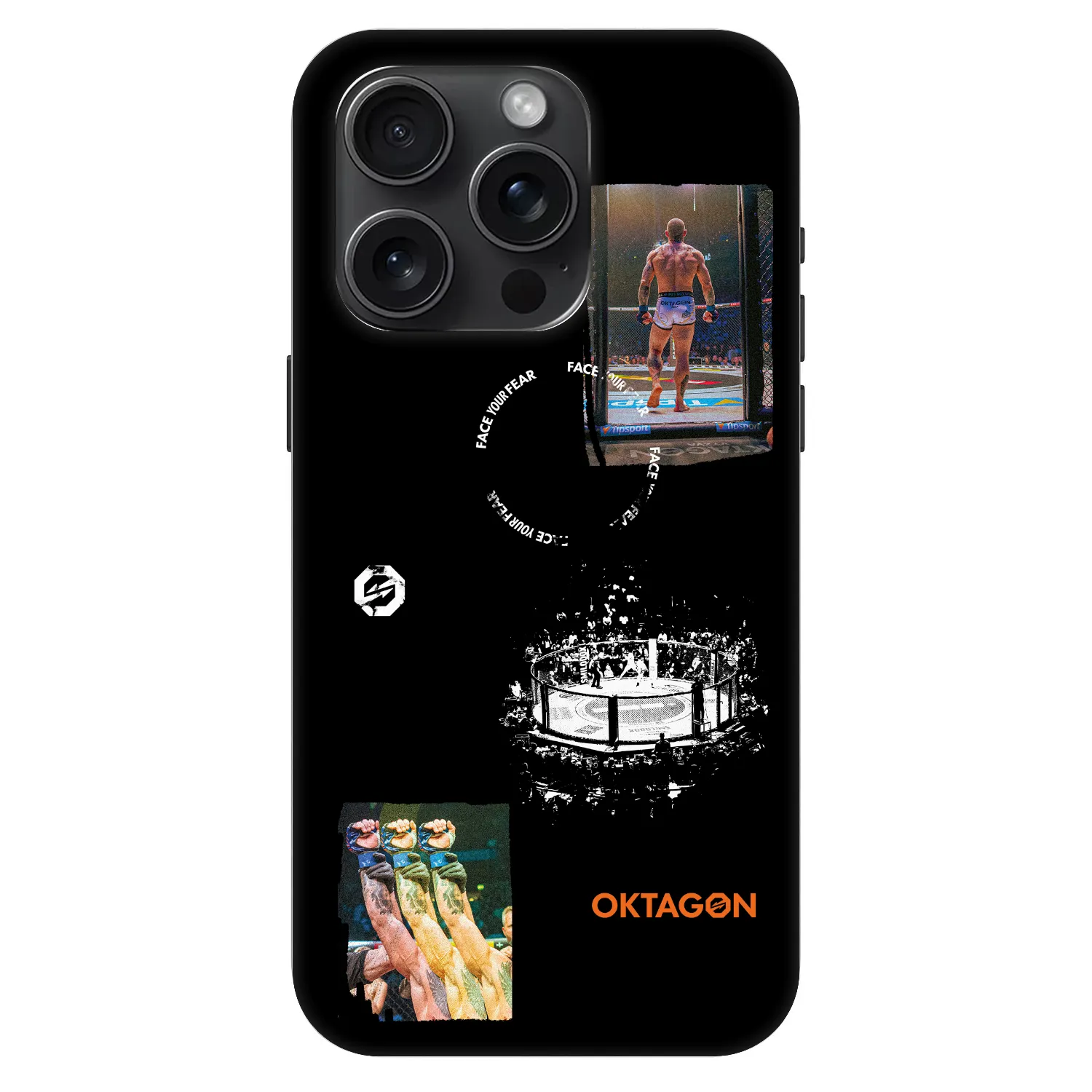 Picasee Fashion Case MagSafe Apple iPhone 15 Pro - OKTAGON - Cage Snapshot