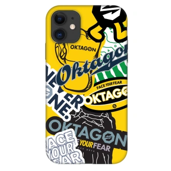 Obal pro Apple iPhone 11 - OKTAGON - Logo Archive