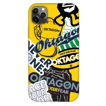 Obal pro Apple iPhone 11 Pro Max - OKTAGON - Logo Archive