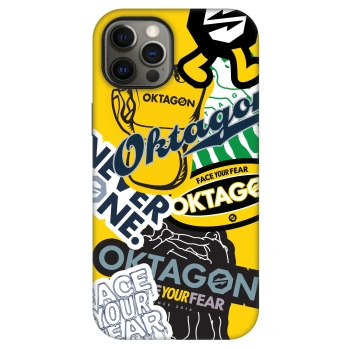 Obal pro Apple iPhone 12 Pro - OKTAGON - Logo Archive